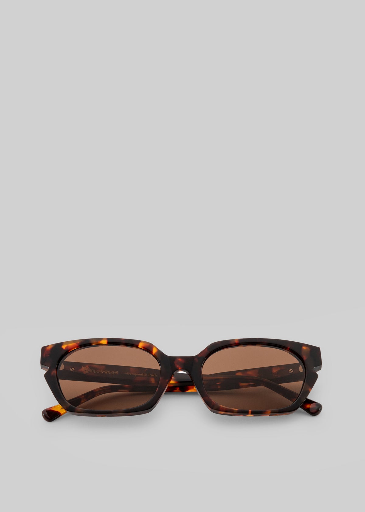Karen Wazen Maia Sunglasses - Tortoise - 4