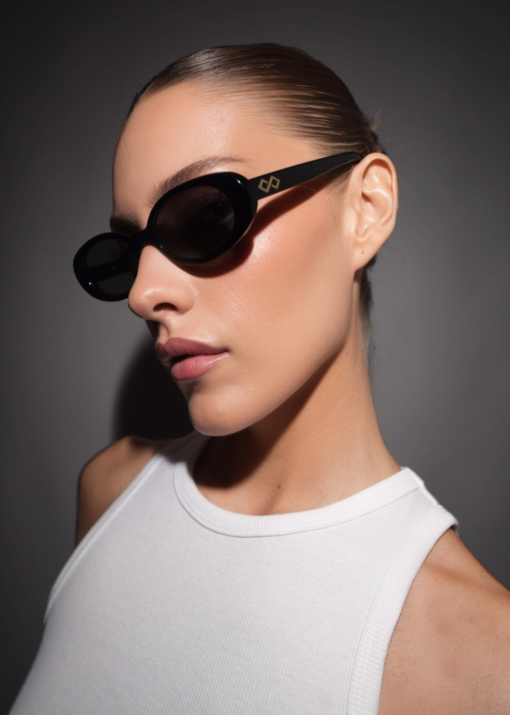 Karen Wazen Olivia Sunglasses - Black - 1