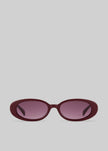 Karen Wazen Olivia Sunglasses - Burgundy