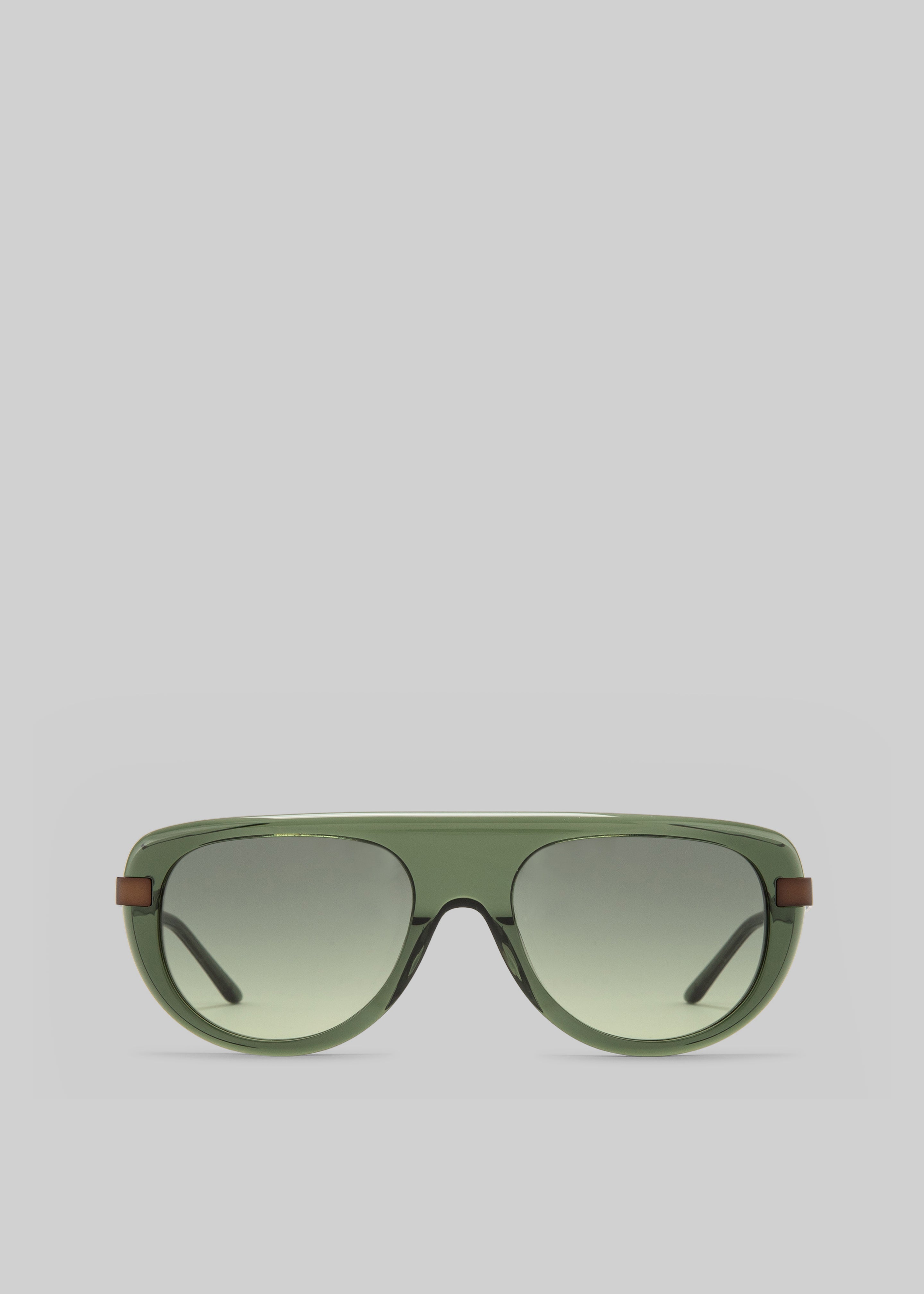 Karen Wazen lunettes de soleil Sol - Olive - 1