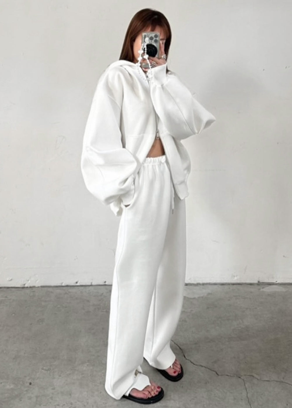 Katia Joggers - White