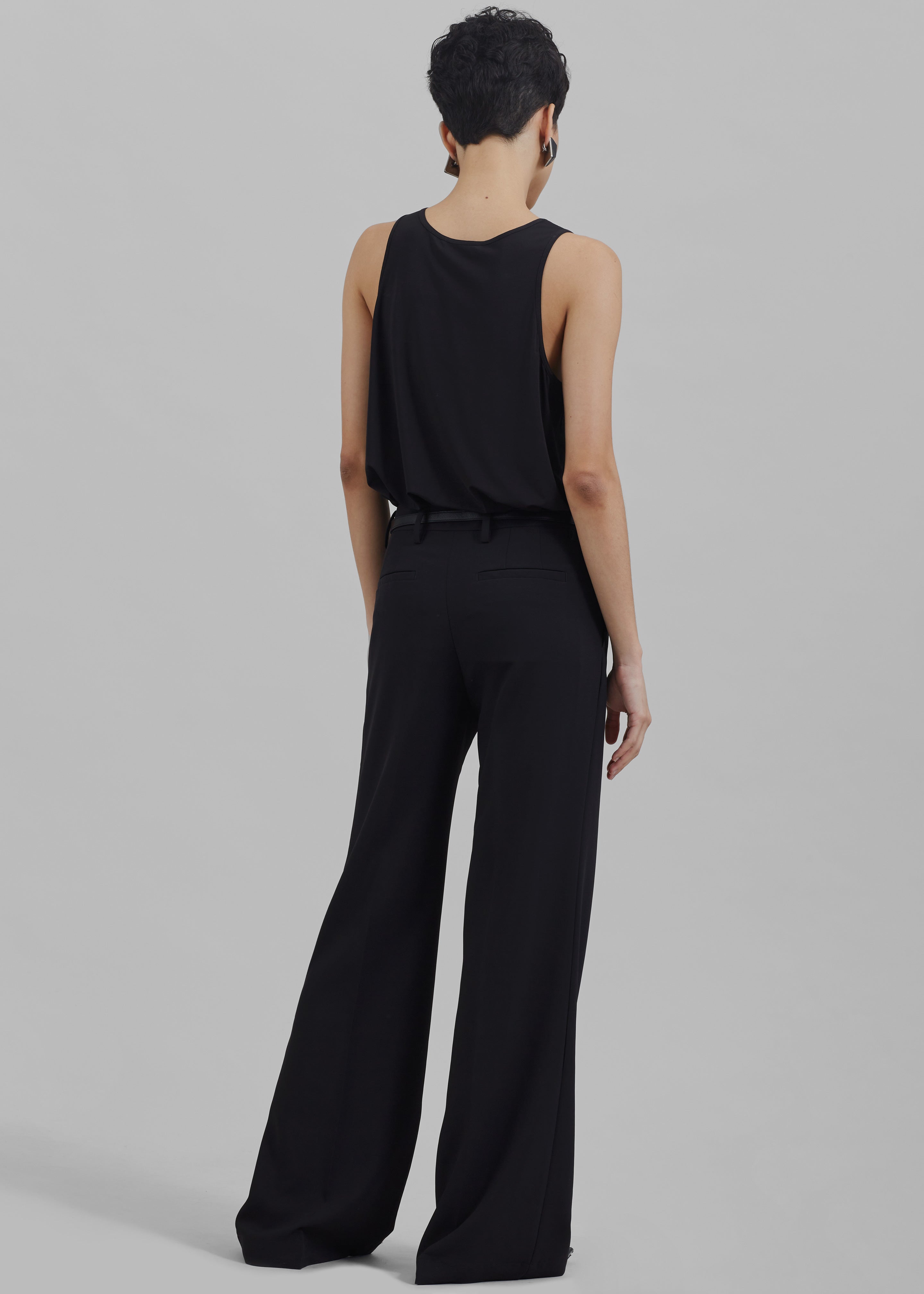 Katie Flared Pants - Black - 6