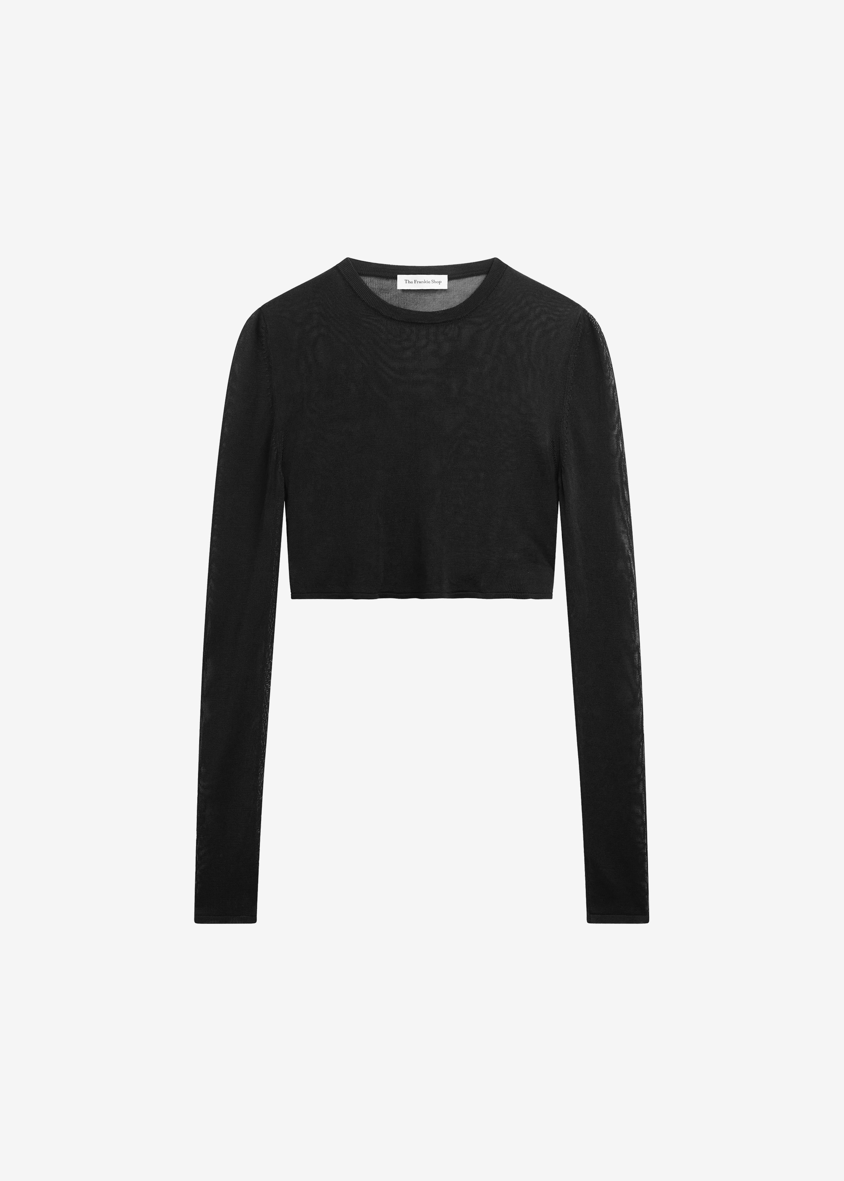 【HI FI FNK】Cut-off Pigment Cropped Top CF396 - Cotton Fleece Half Zip Cropped Pullover – Los