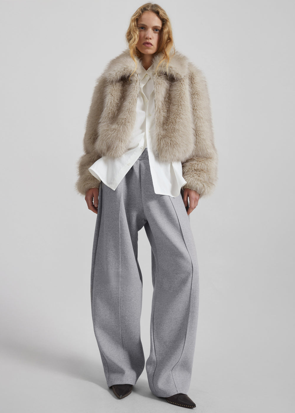 Keane Tapered Sweatpants - Grey