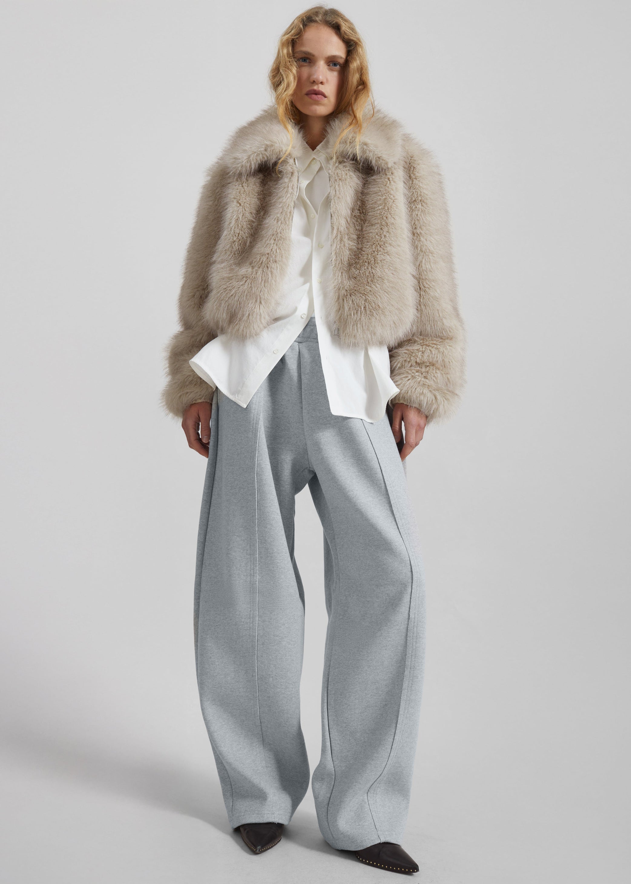 Shop the look image for Keane Tapered Sweatpants - Grey