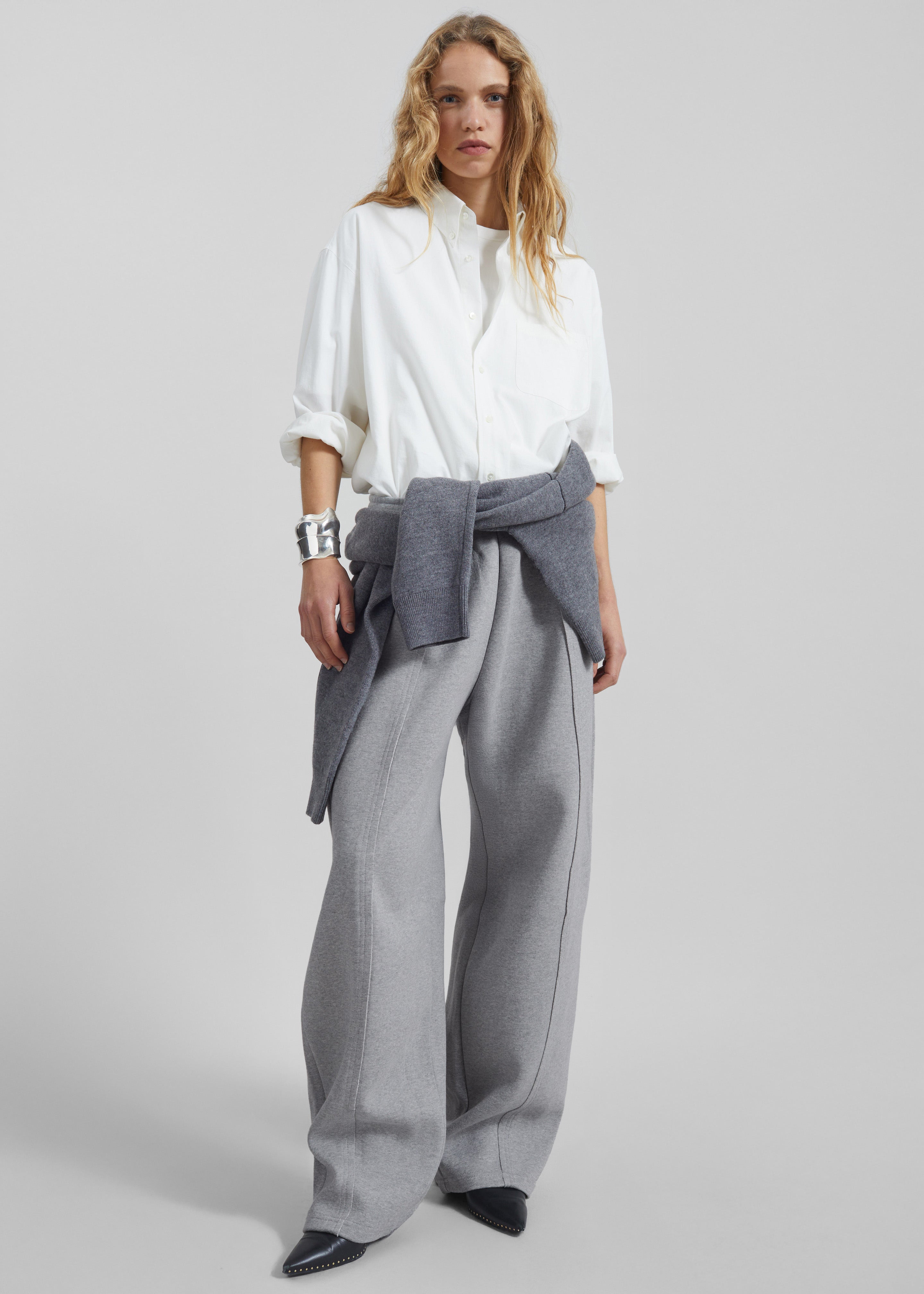Keane Tapered Sweatpants - Grey - 3