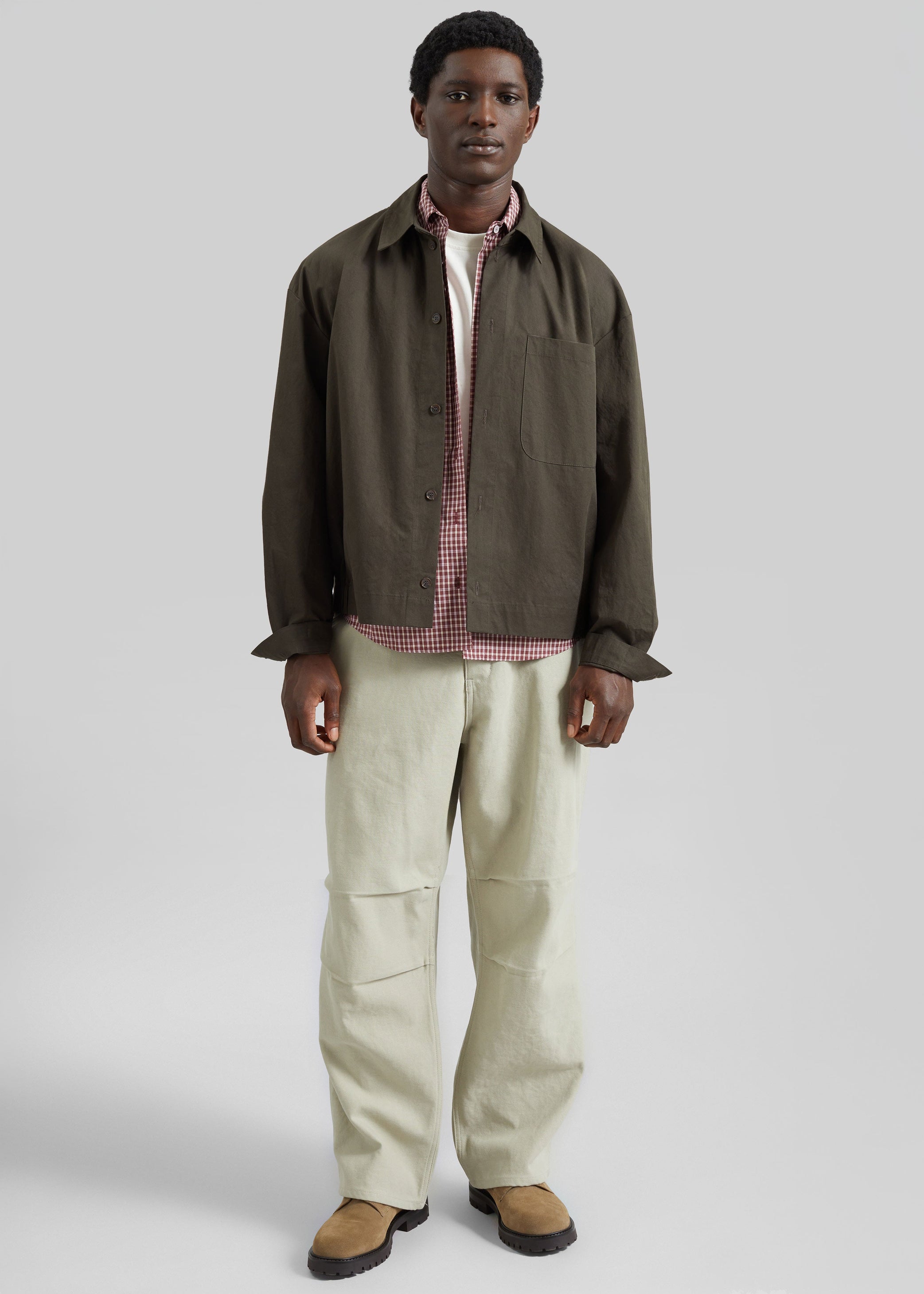 Shop the look image for Keith Overshirt - Brown