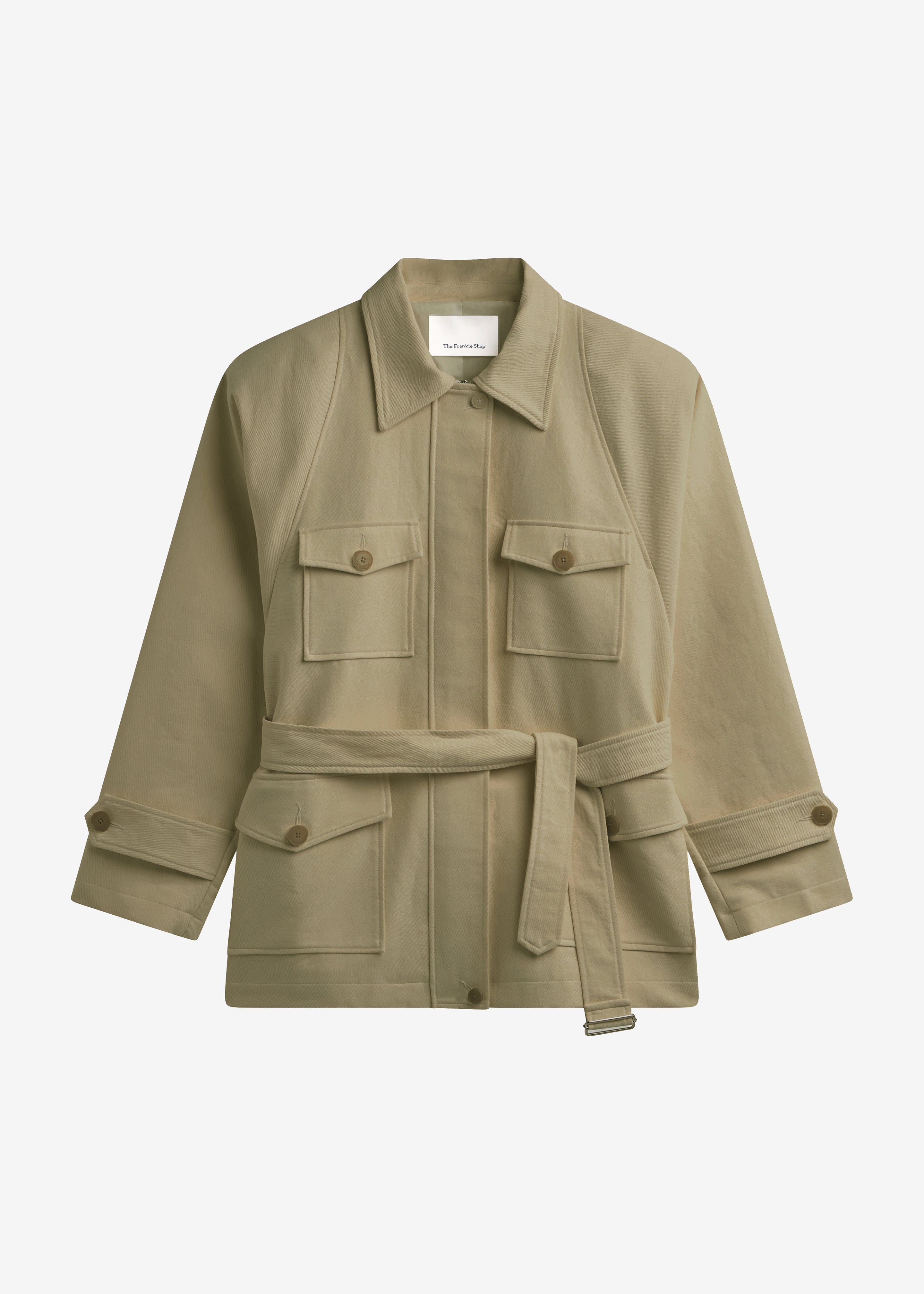 Kelia Padded Utility Jacket - Sage – The Frankie Shop Europe