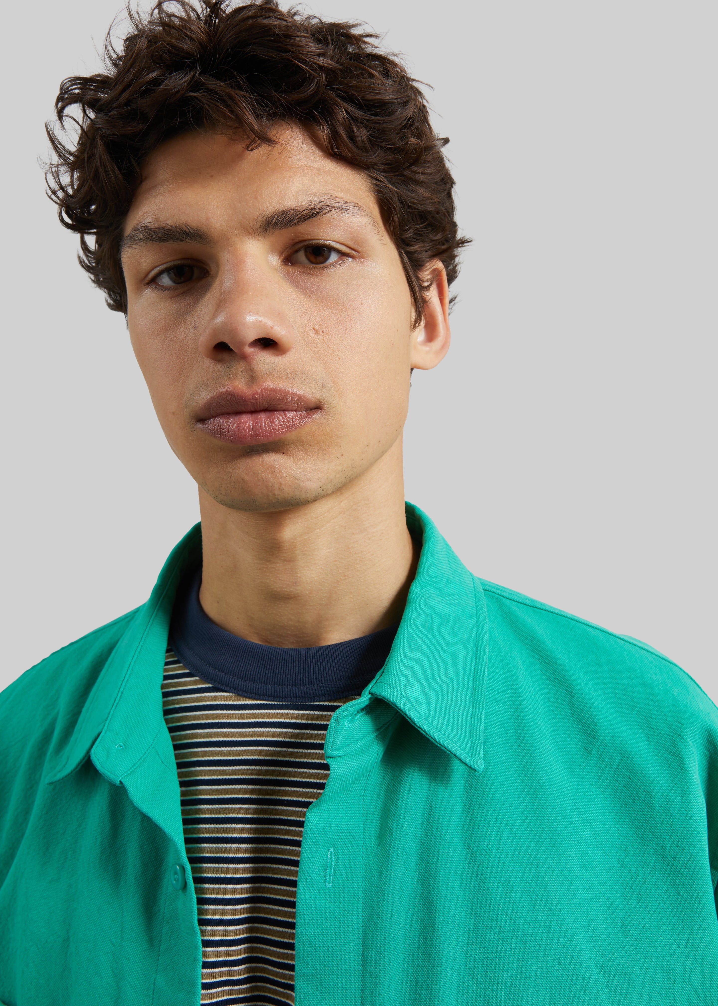 Keller Cotton Shirt - Green - 4