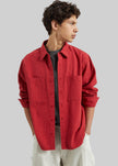 Keller Cotton Shirt - Red