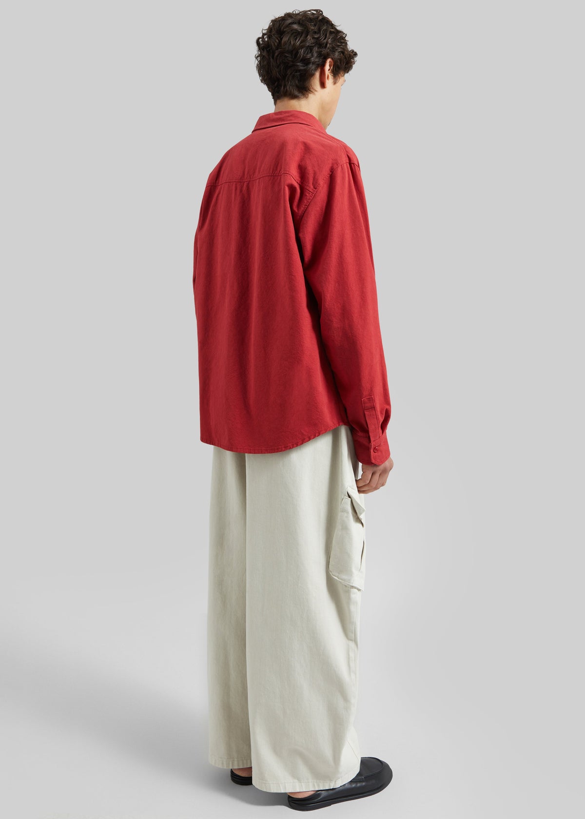 Keller Cotton Shirt - Red - 6