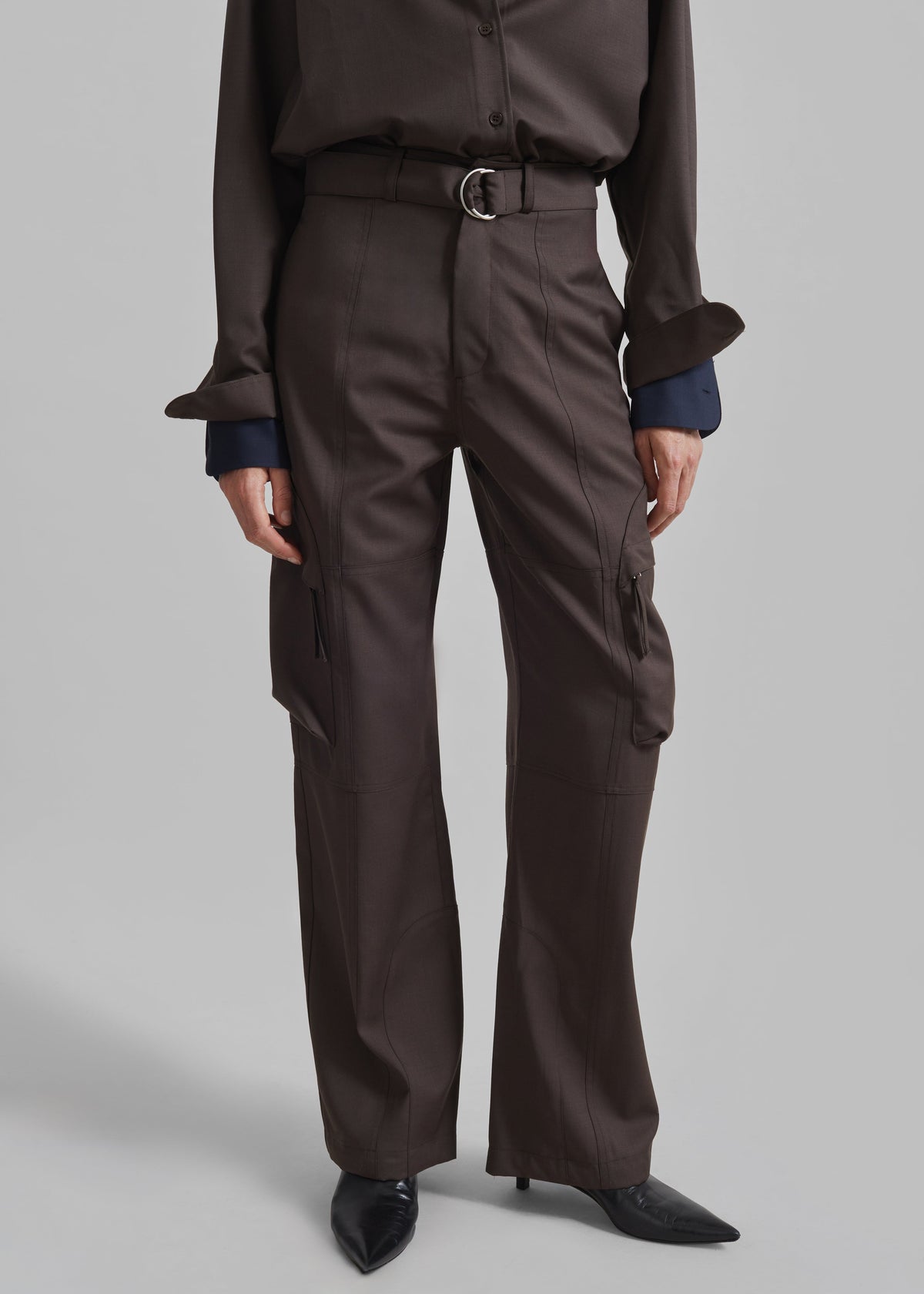Kelly Cargo Pants - Brown - 3