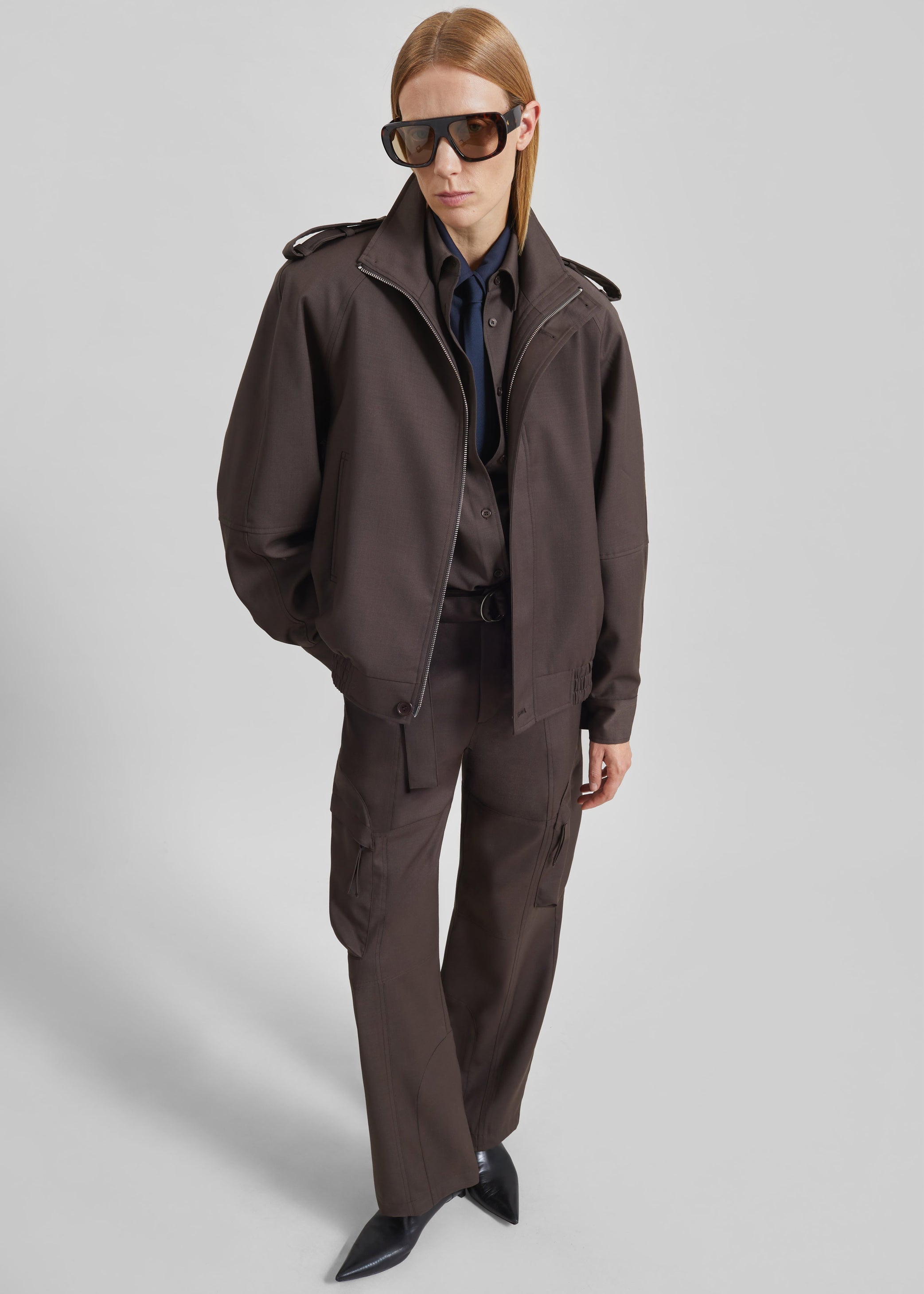 Shop the look image for Kelly Cargo Pants - Brown