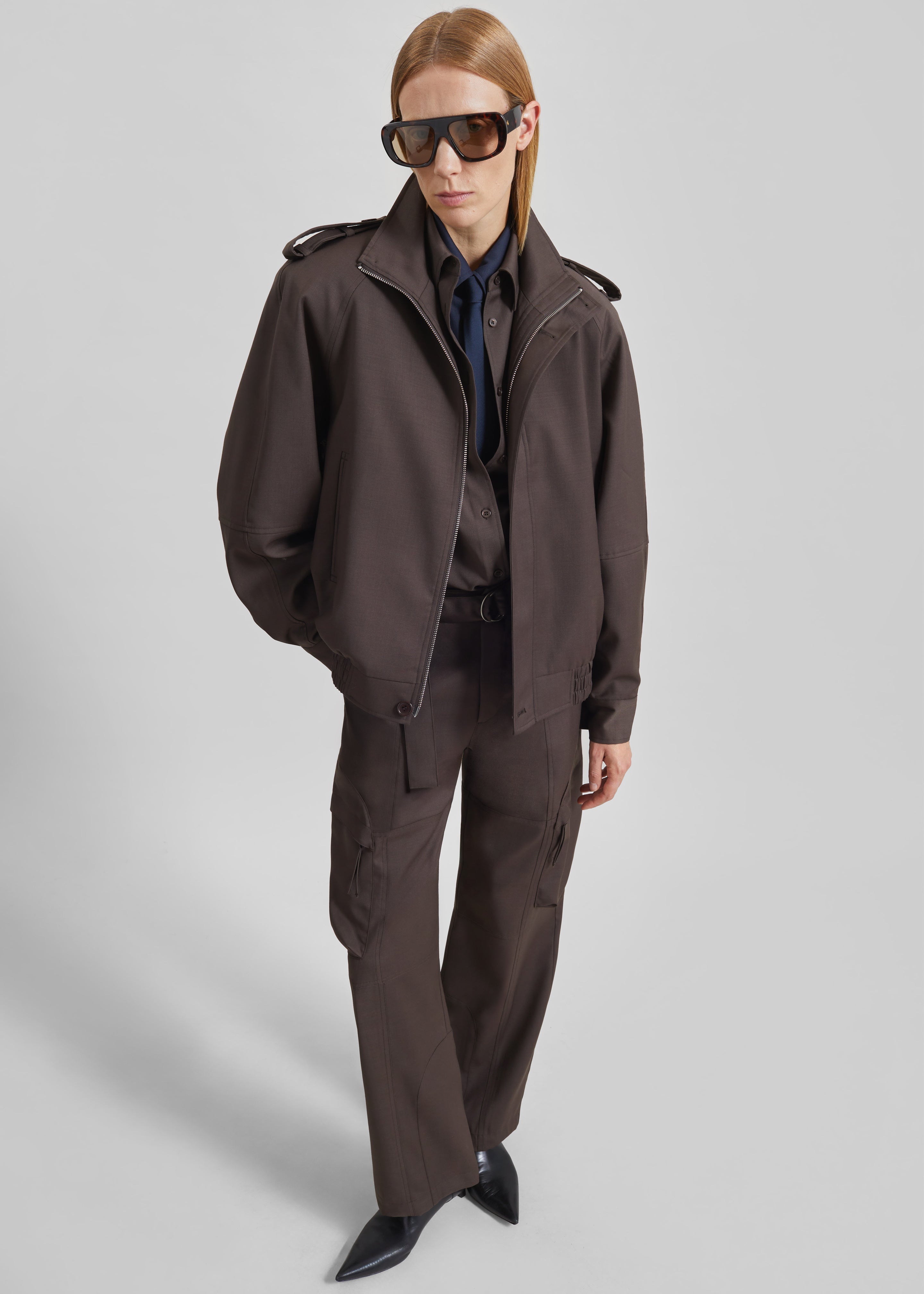 Kelly Cargo Pants - Brown - 5