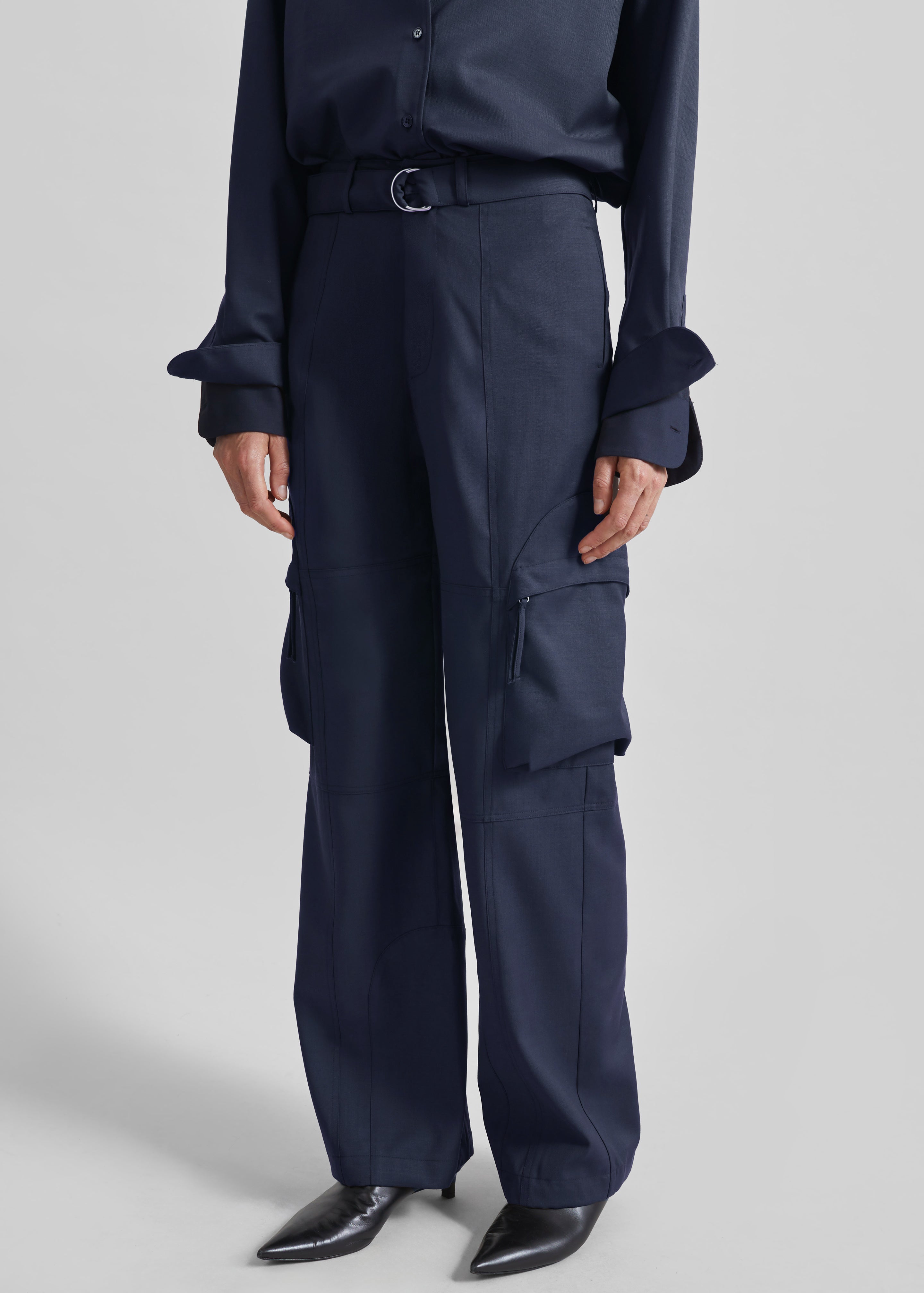 Kelly Cargo Pants - Navy - 8