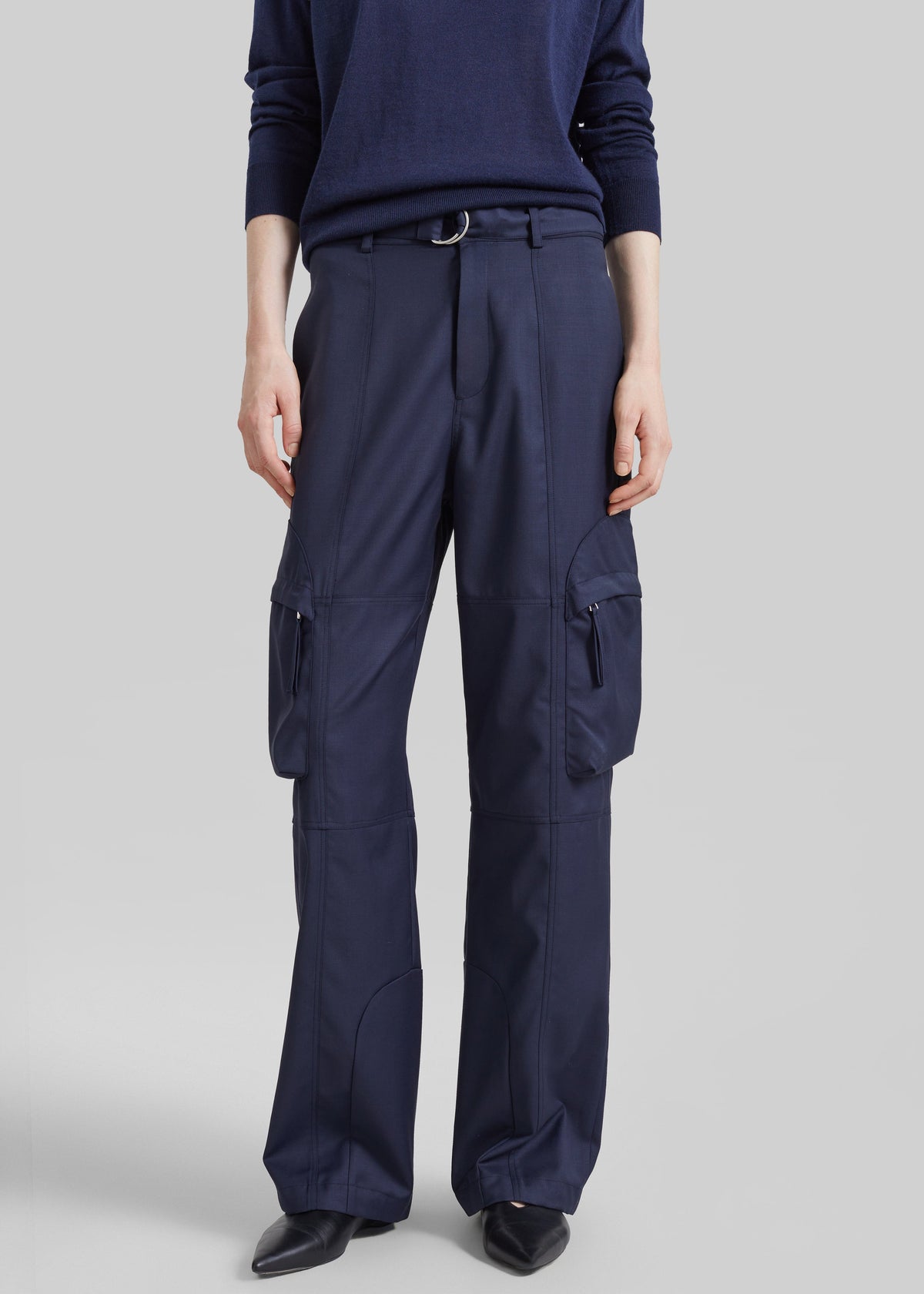 Kelly Cargo Pants - Navy - 2