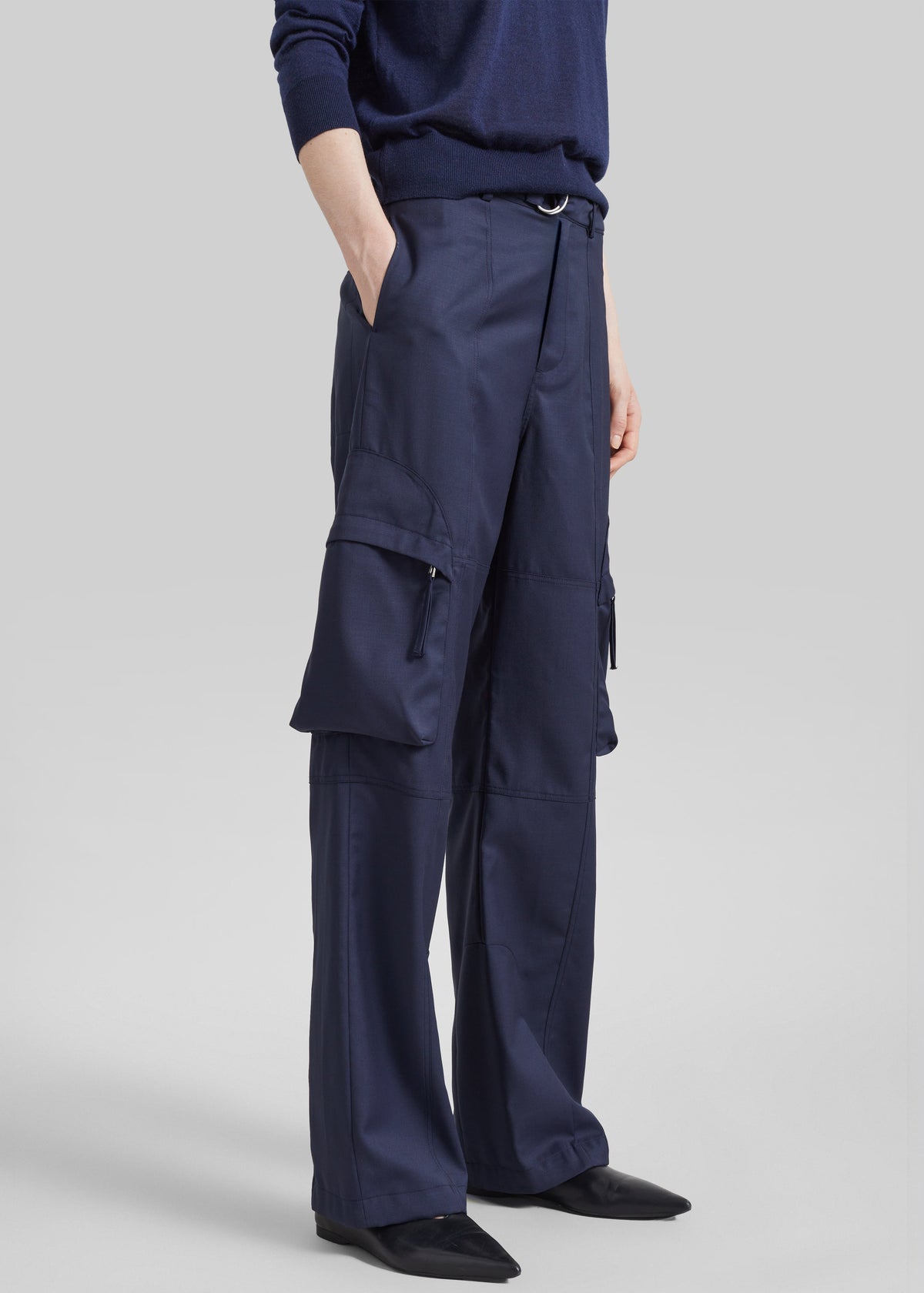 Kelly Cargo Pants - Navy - 5