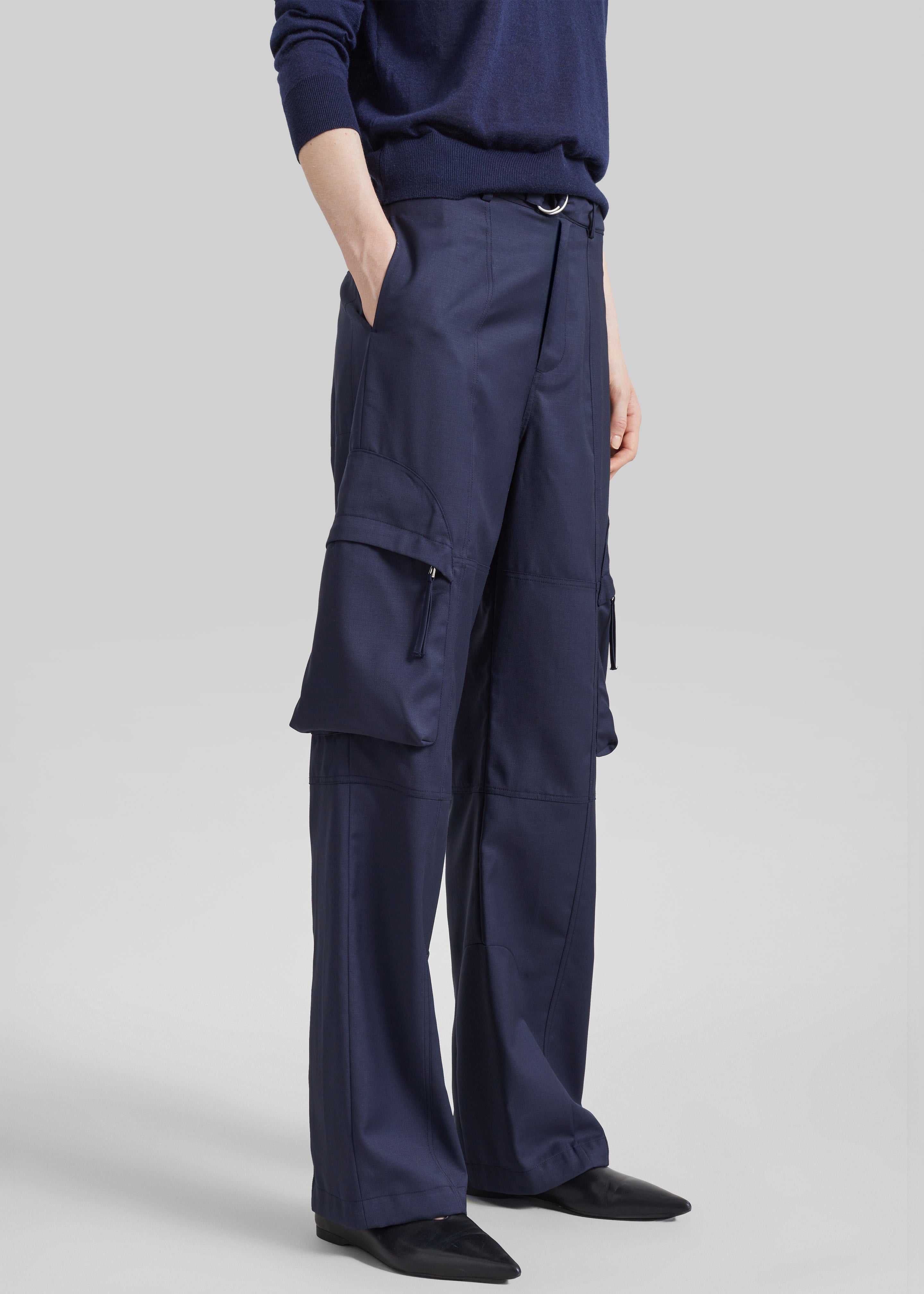 Kelly Cargo Pants - Navy - 5