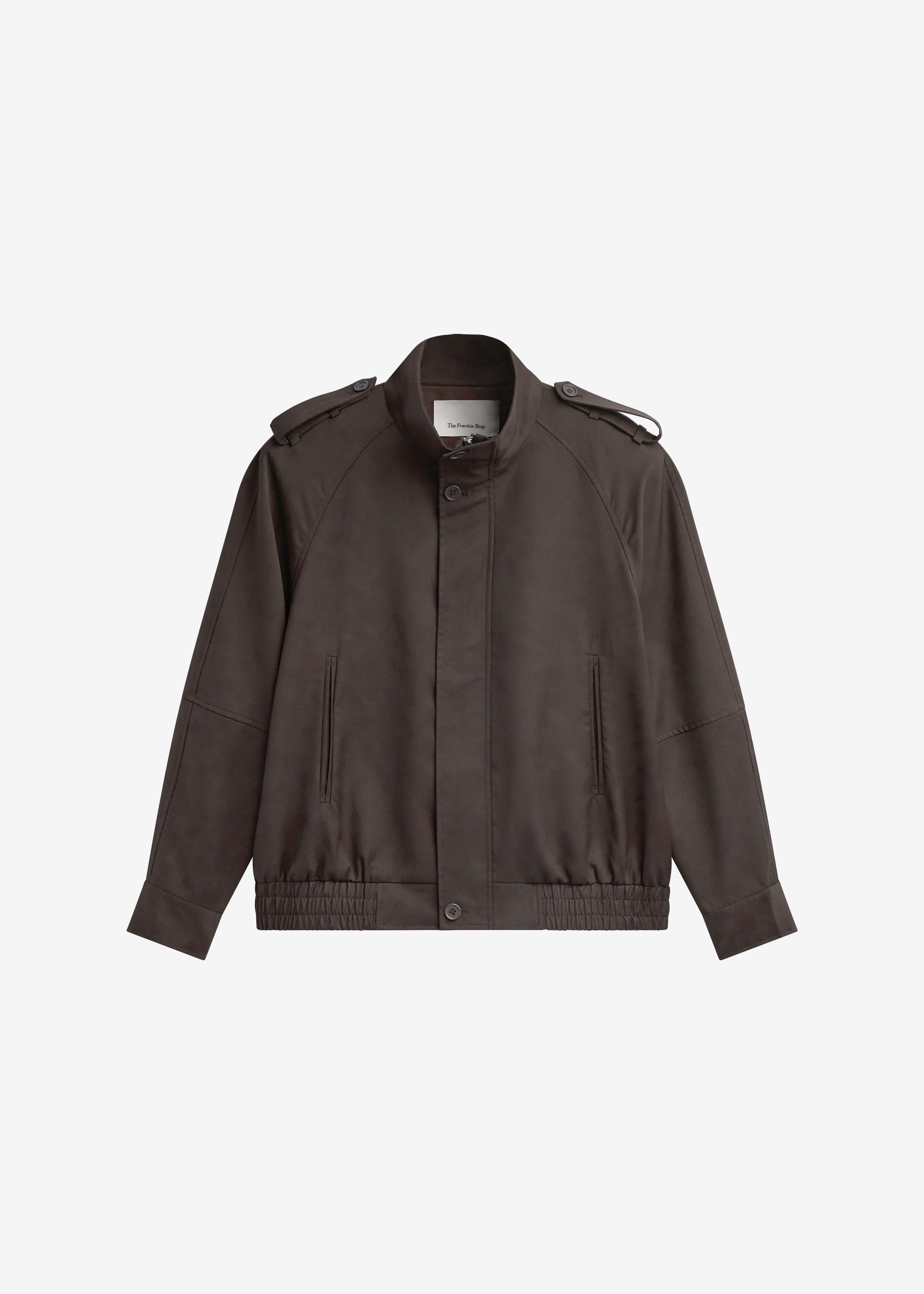 Kelly Padded Blouson - Brown - 7