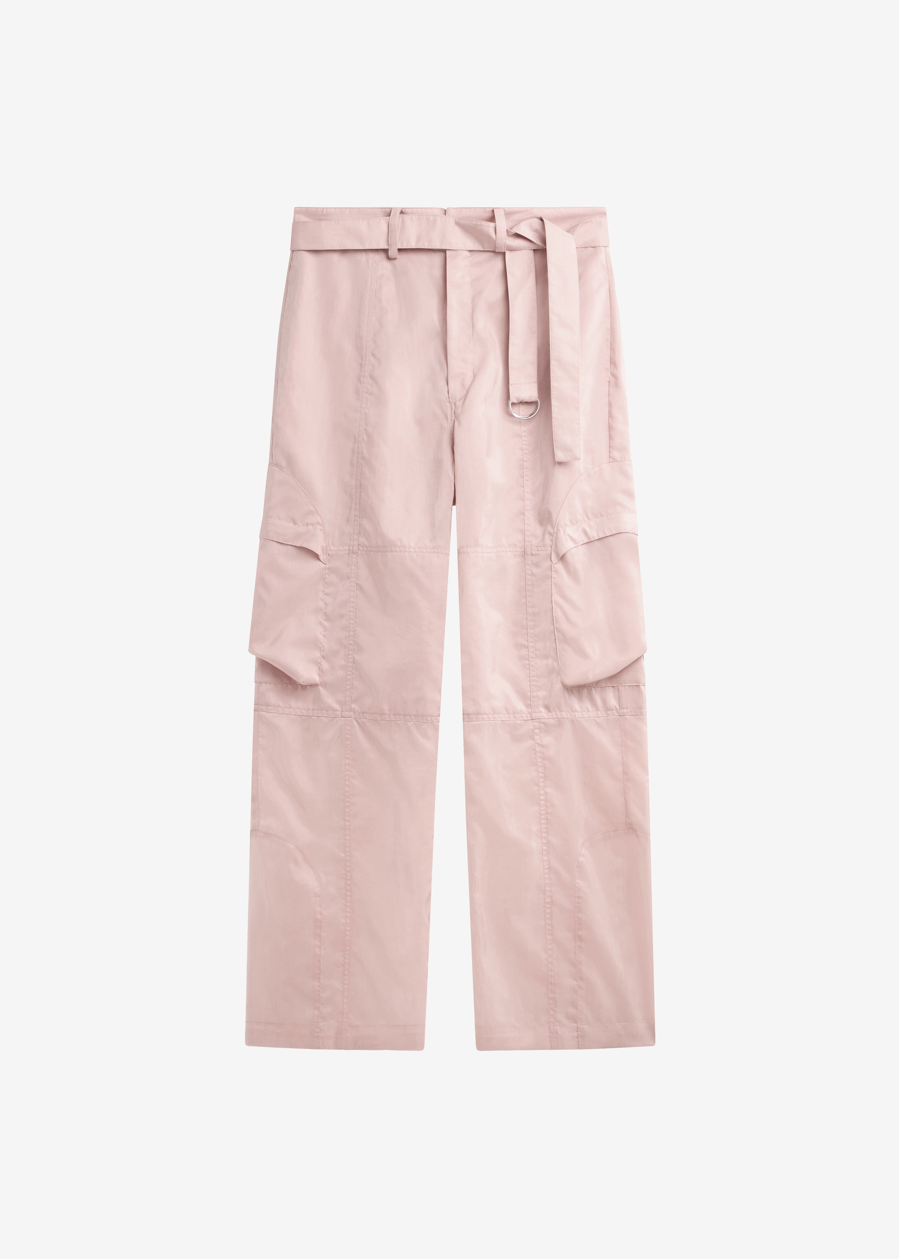 Kelly Sheer Cargo Pants - Pink - 8