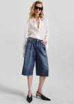 Kendon Denim Bermuda Shorts - Medium Wash