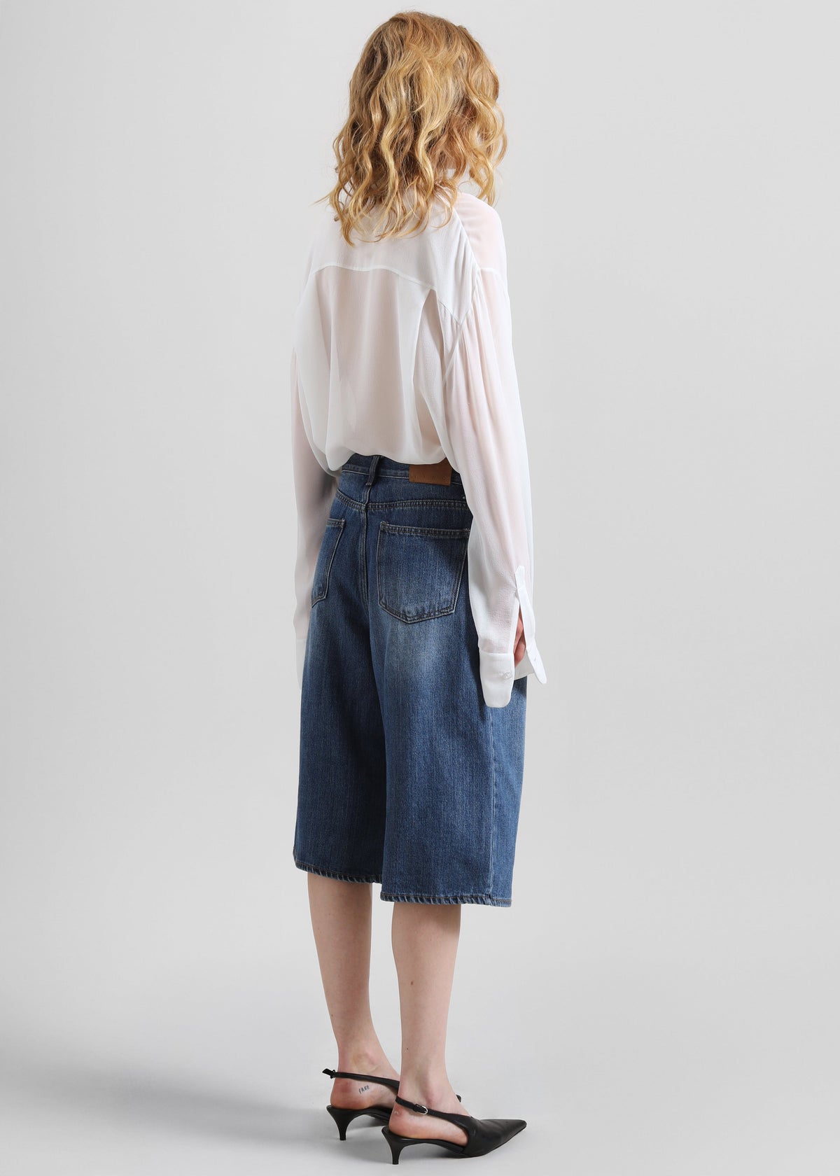 Kendon Denim Bermuda Shorts - Medium Wash - 5