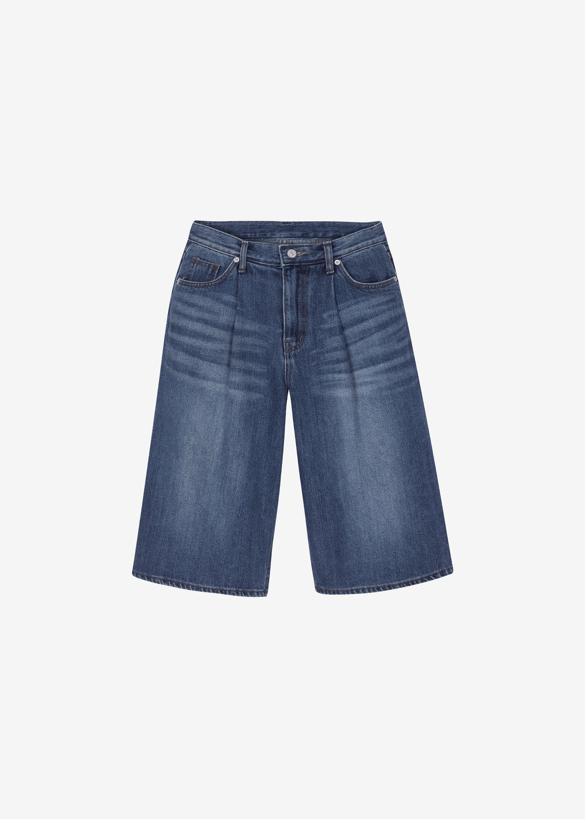 Kendon Denim Bermuda Shorts - Medium Wash - 6