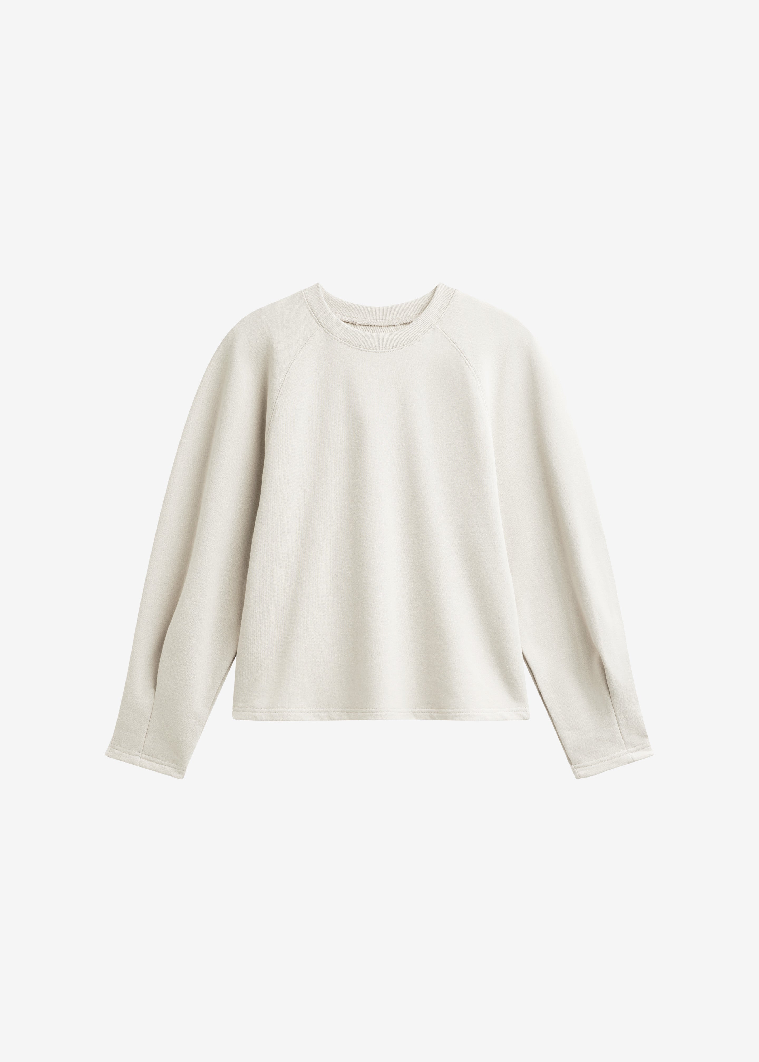 Kenitra Balloon Sleeve Sweatshirt - Beige - 8