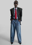 Kenny Tapered Leg Jeans - Medium Wash