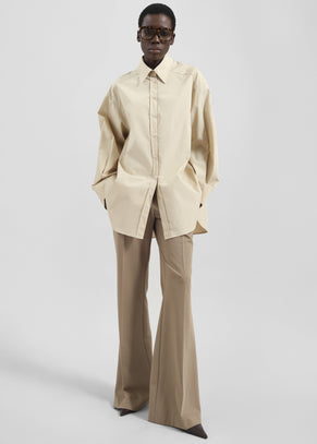 Kent Button Up Shirt - Beige