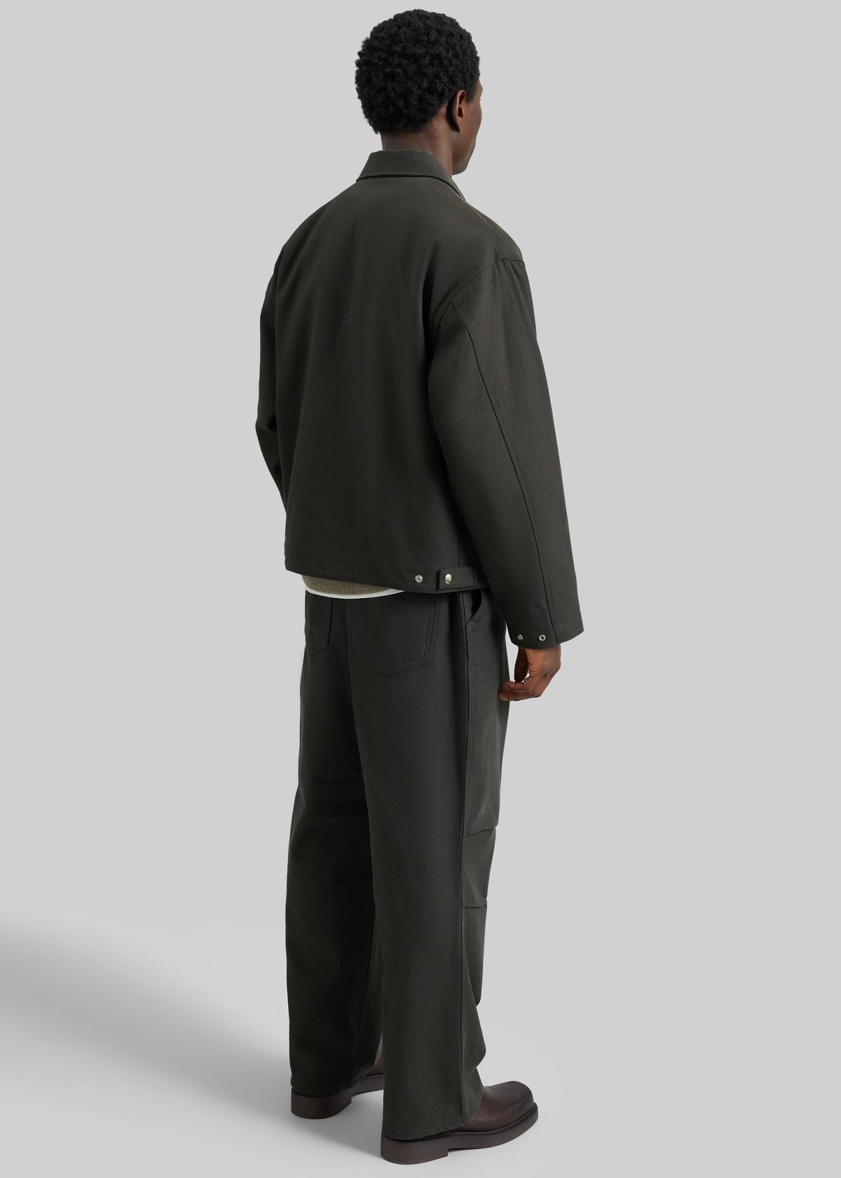 Kenton Cotton Pants - Charcoal - 7