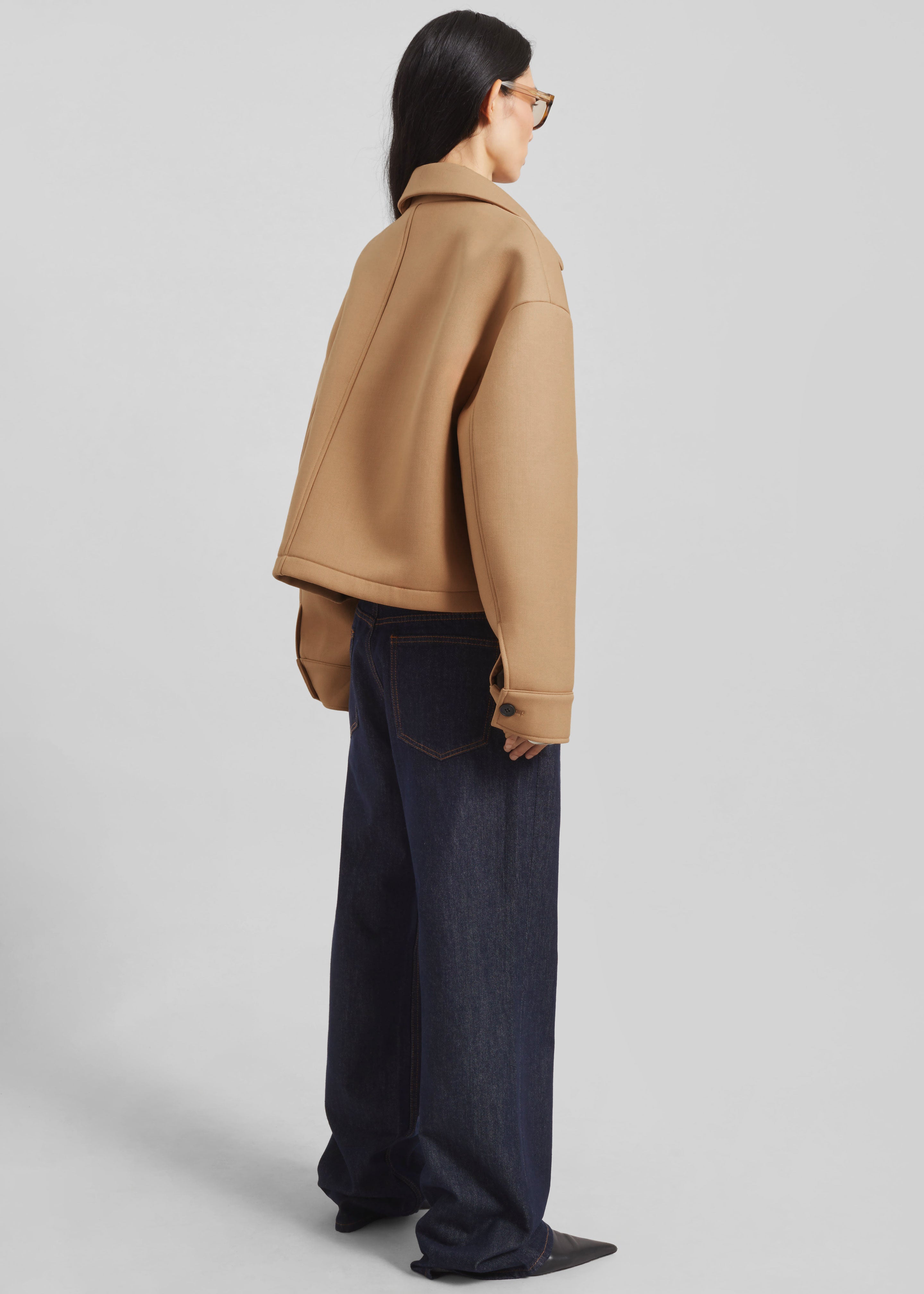 Keston Boxy Jacket - Camel - 9