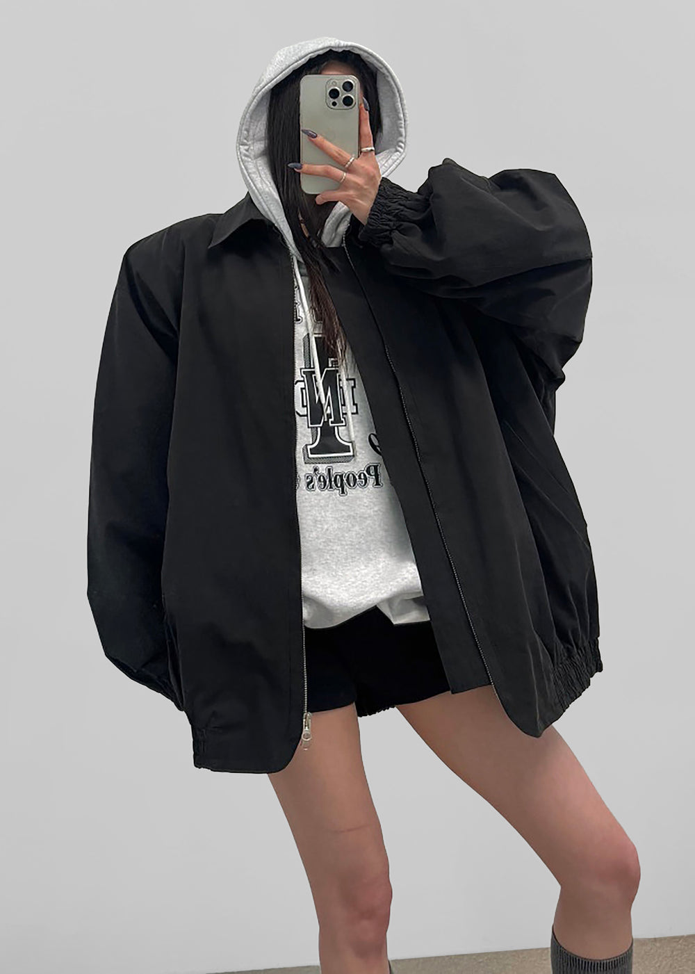 Keswick Bomber Jacket - Black