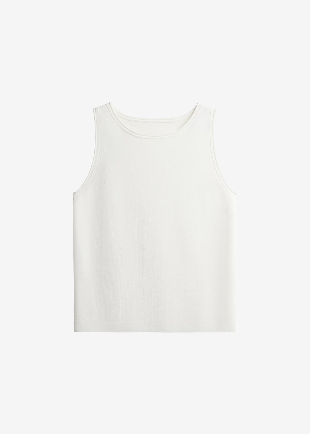 Kinna Knit Sleeveless Top - Ivory - 8