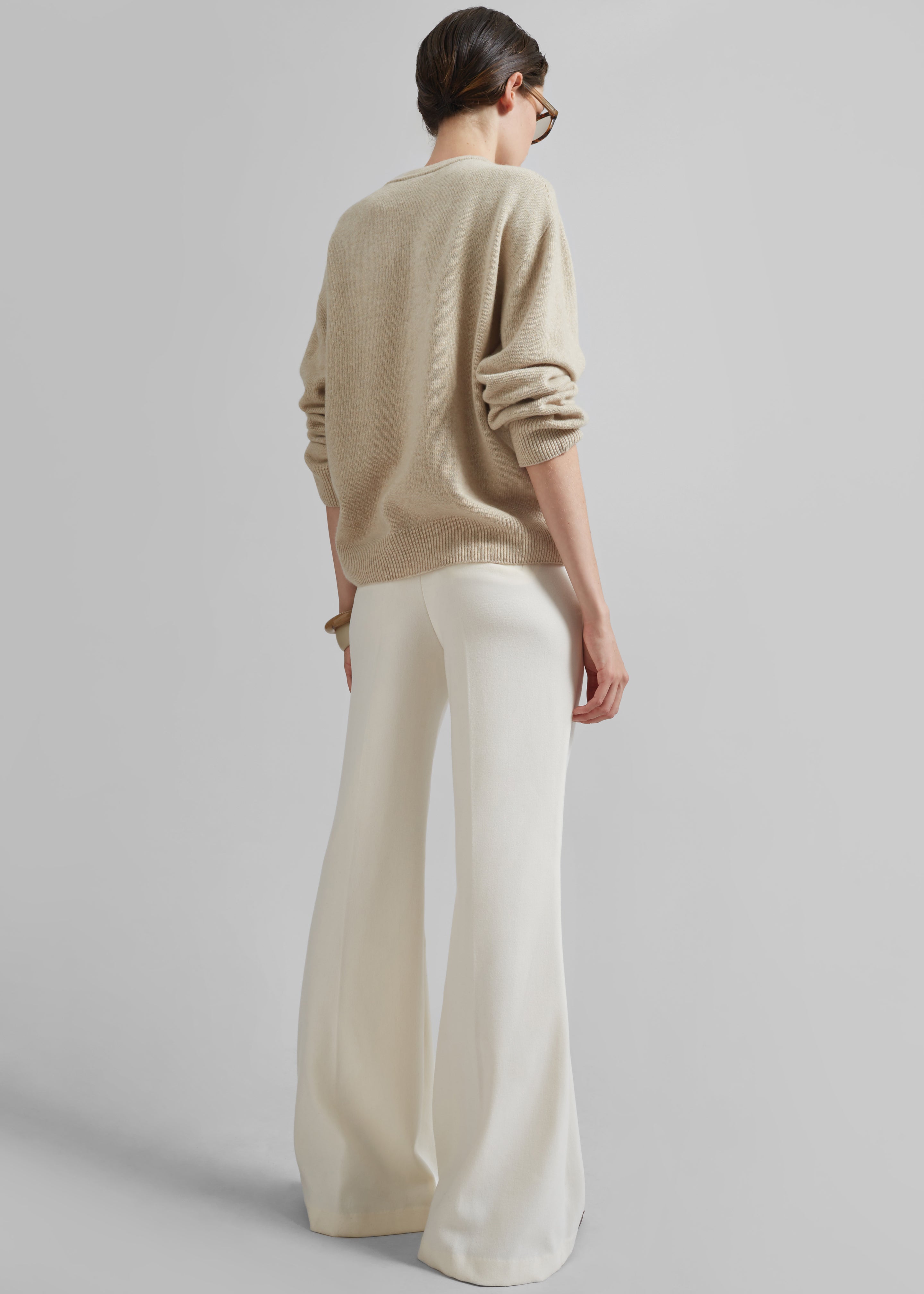 Kinsale Bootcut Pants - Ivory - 6