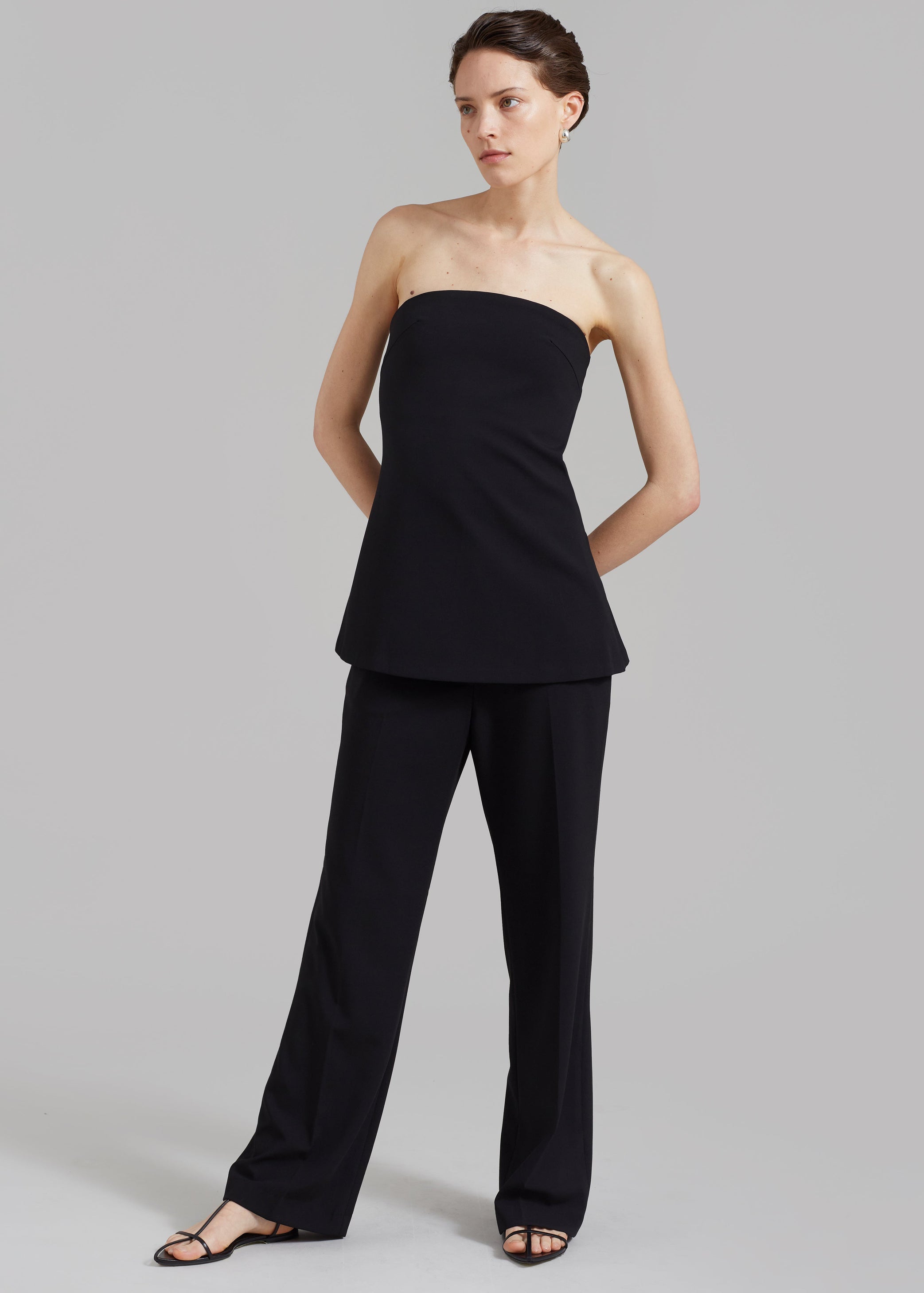 Shop the look image for Kit Strapless Top - Black
