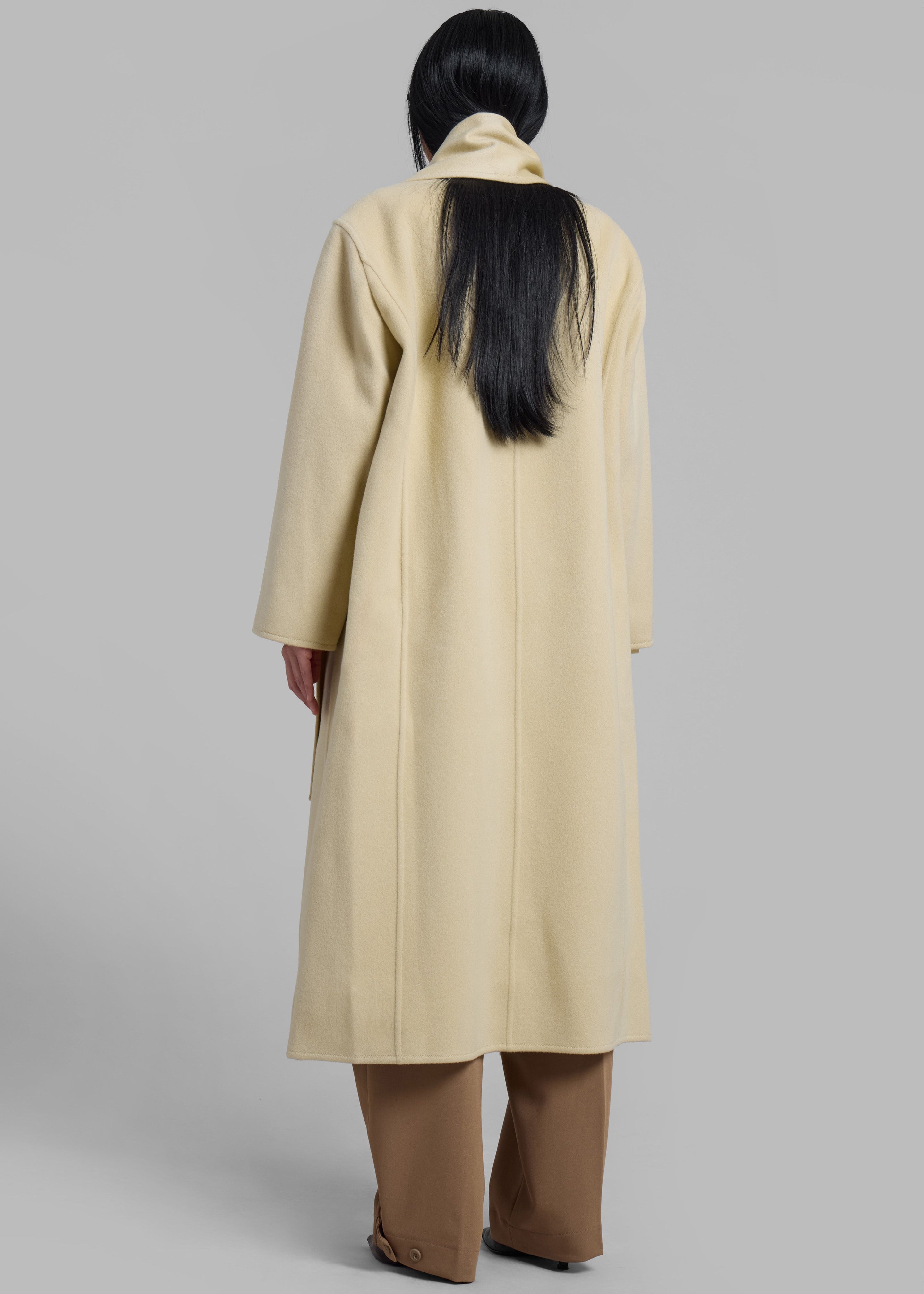 Kiva Wool Coat - Beige - 10