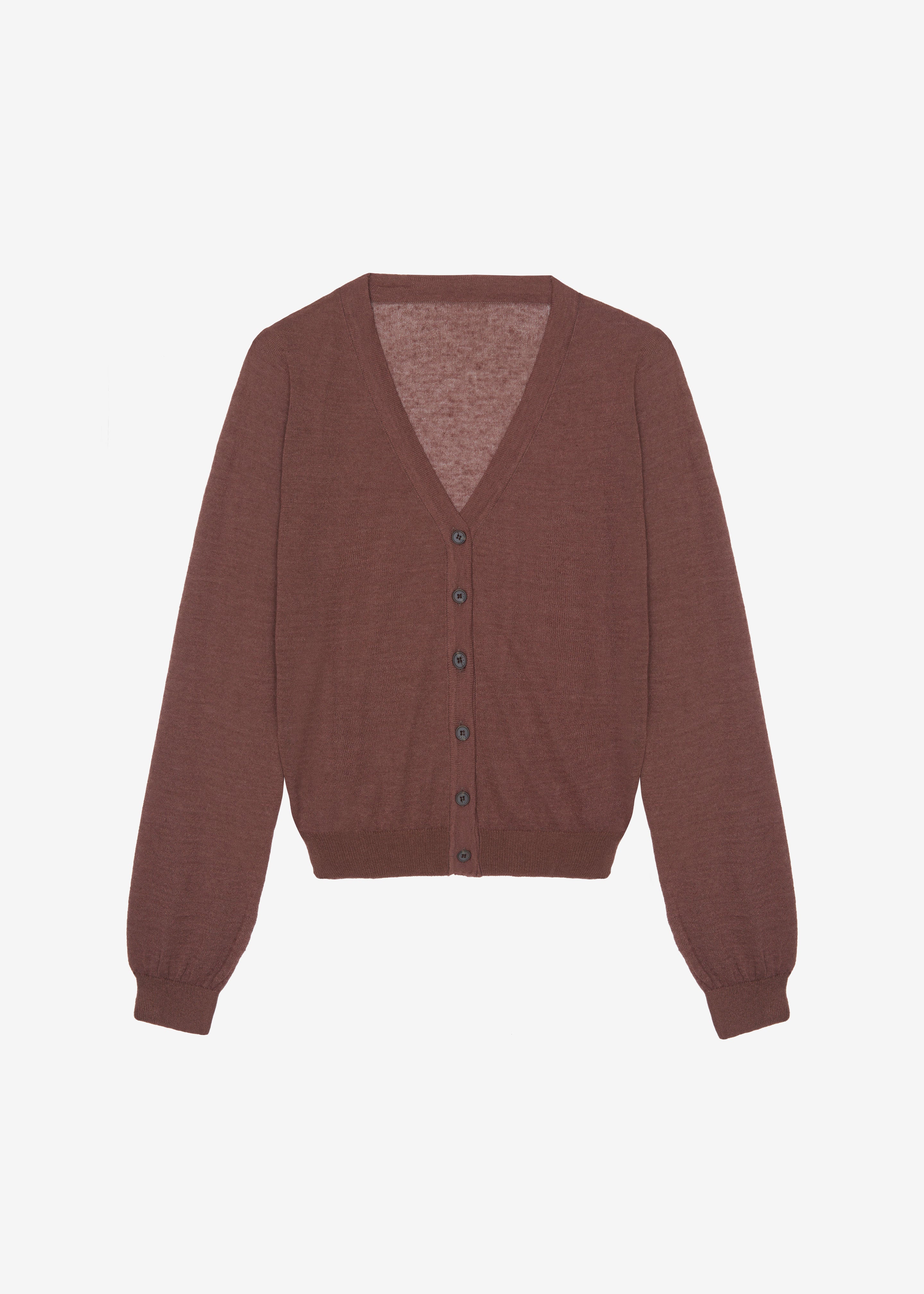 Kyoto Cardigan - Brown - 6