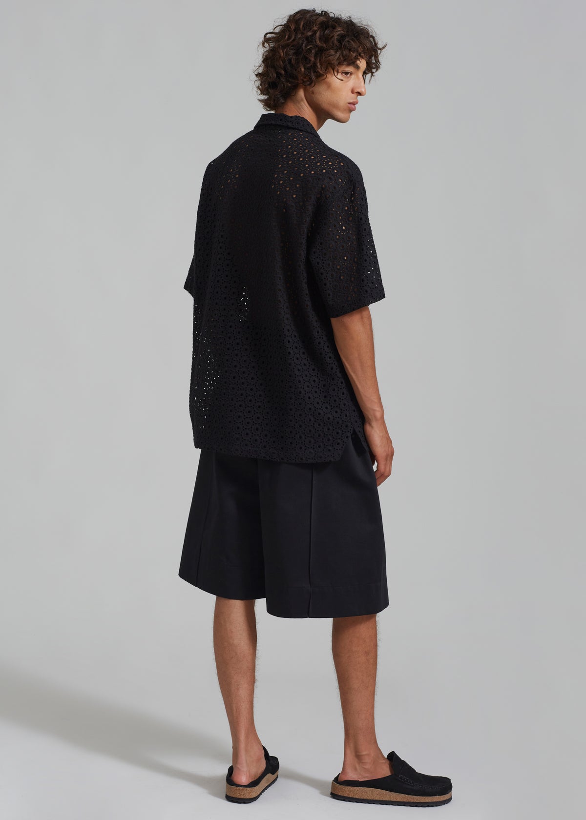 Landon Short Sleeve Shirt - Black - 7