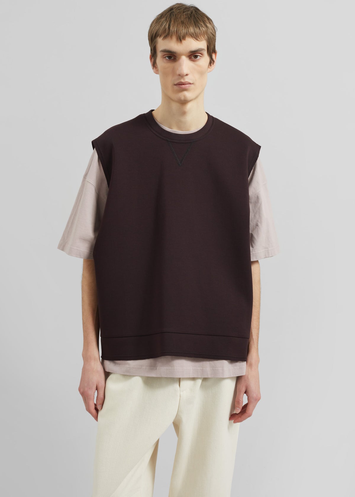 Laos Tank Top - Dark Plum - 6