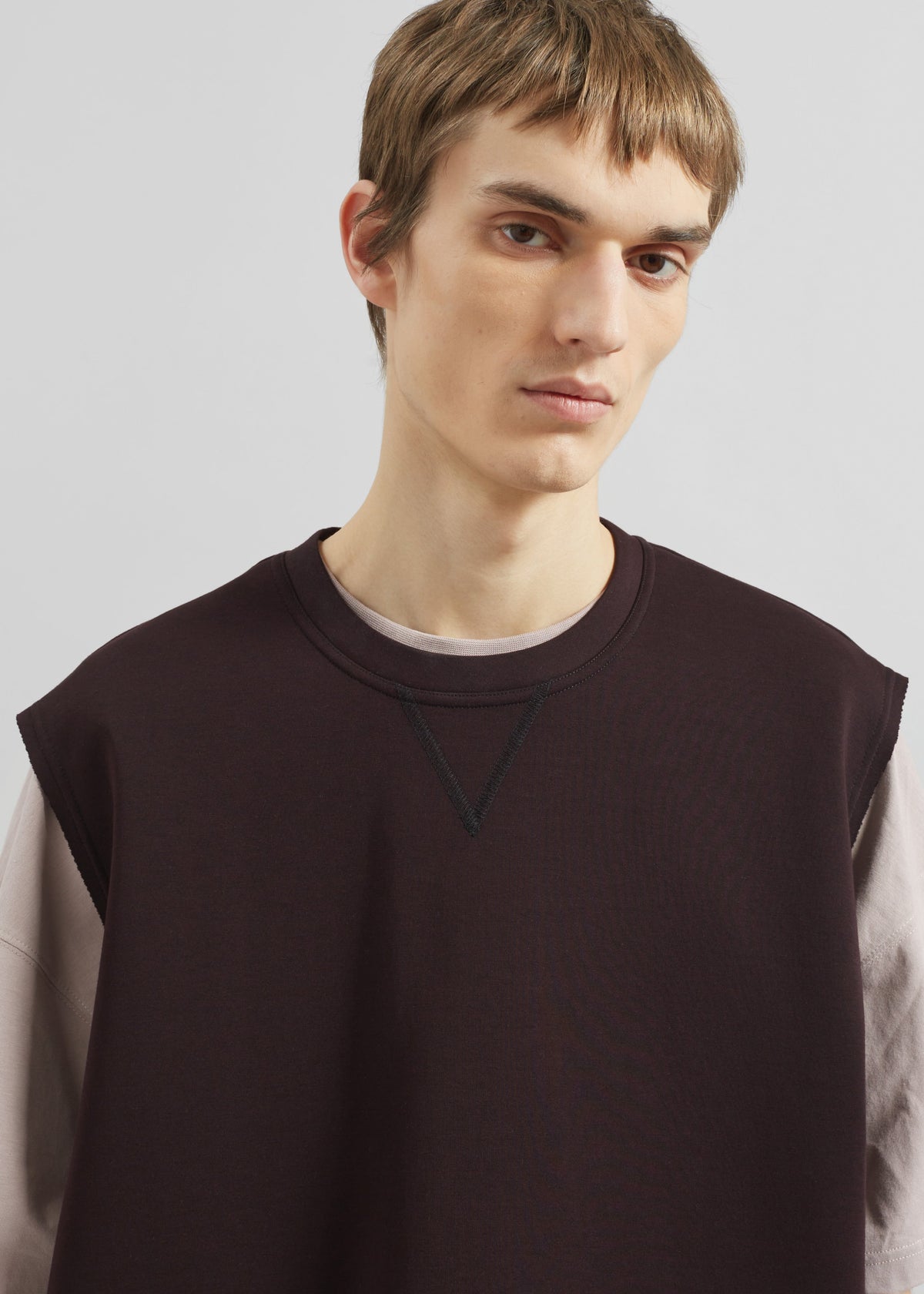 Laos Tank Top - Dark Plum - 5
