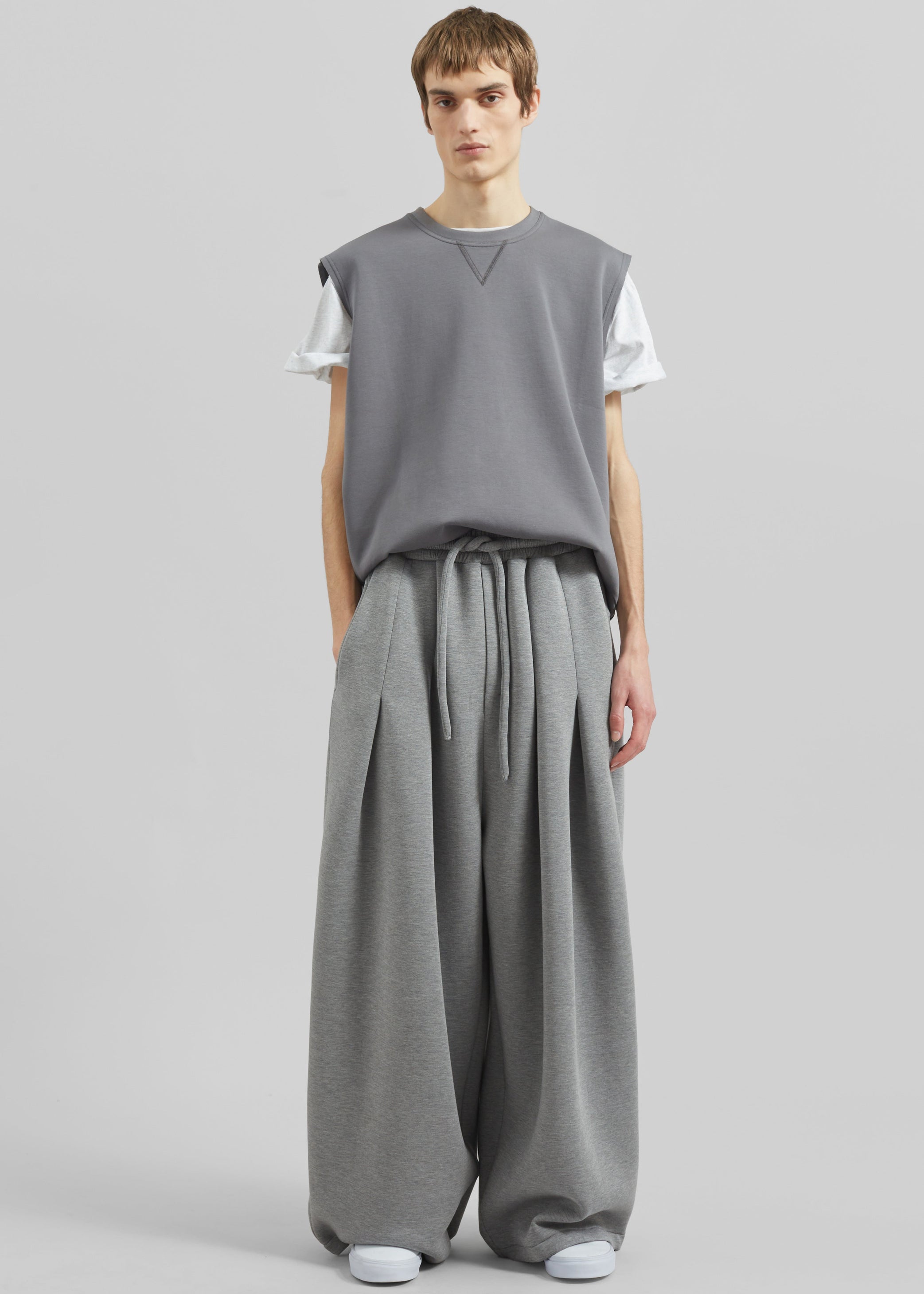 Shop the look image for Laos Tank Top - Slate Grey