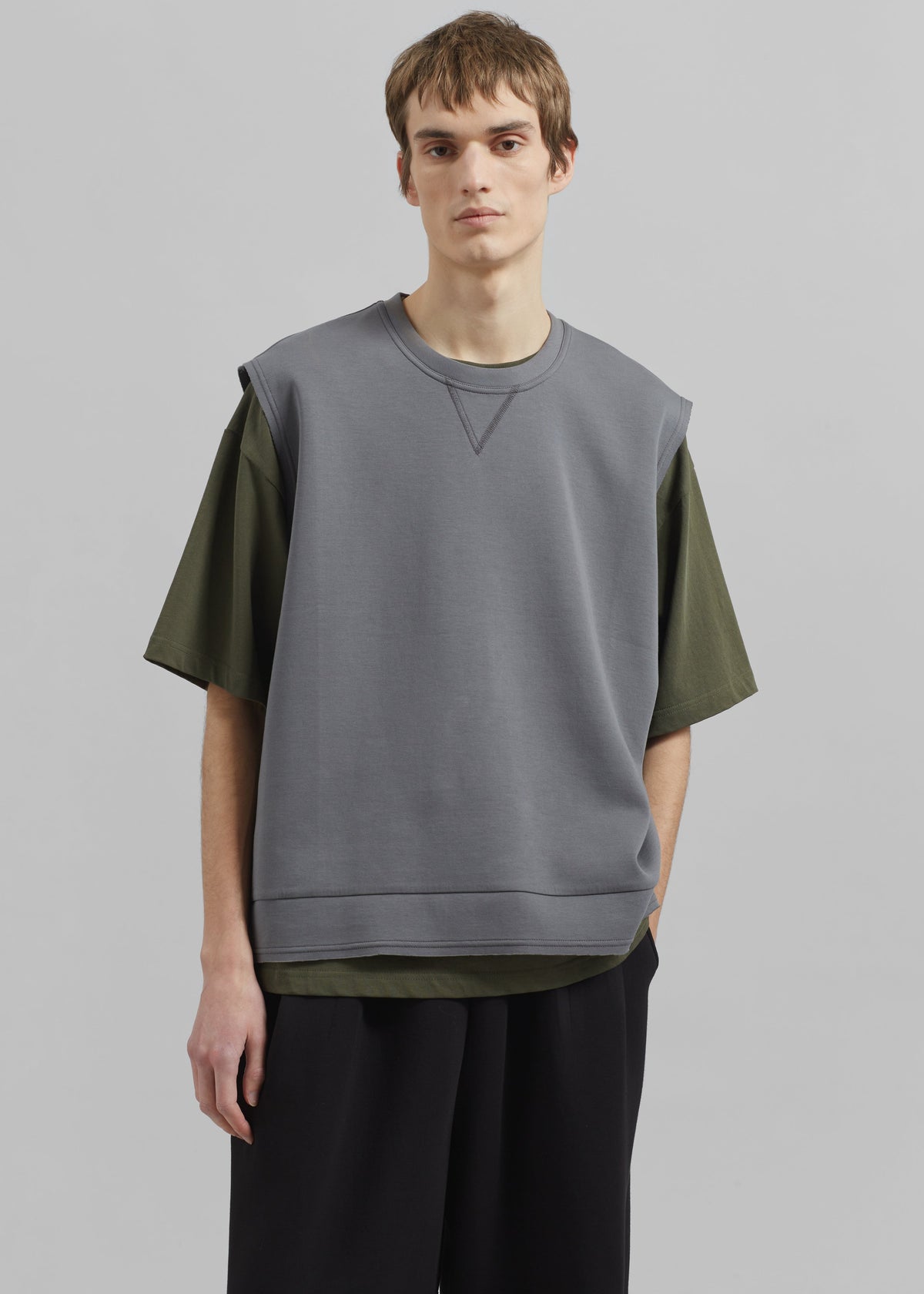Laos Tank Top - Slate Grey - 6