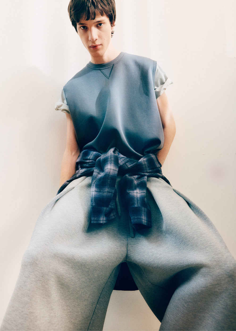Laos Tank Top - Slate Grey
