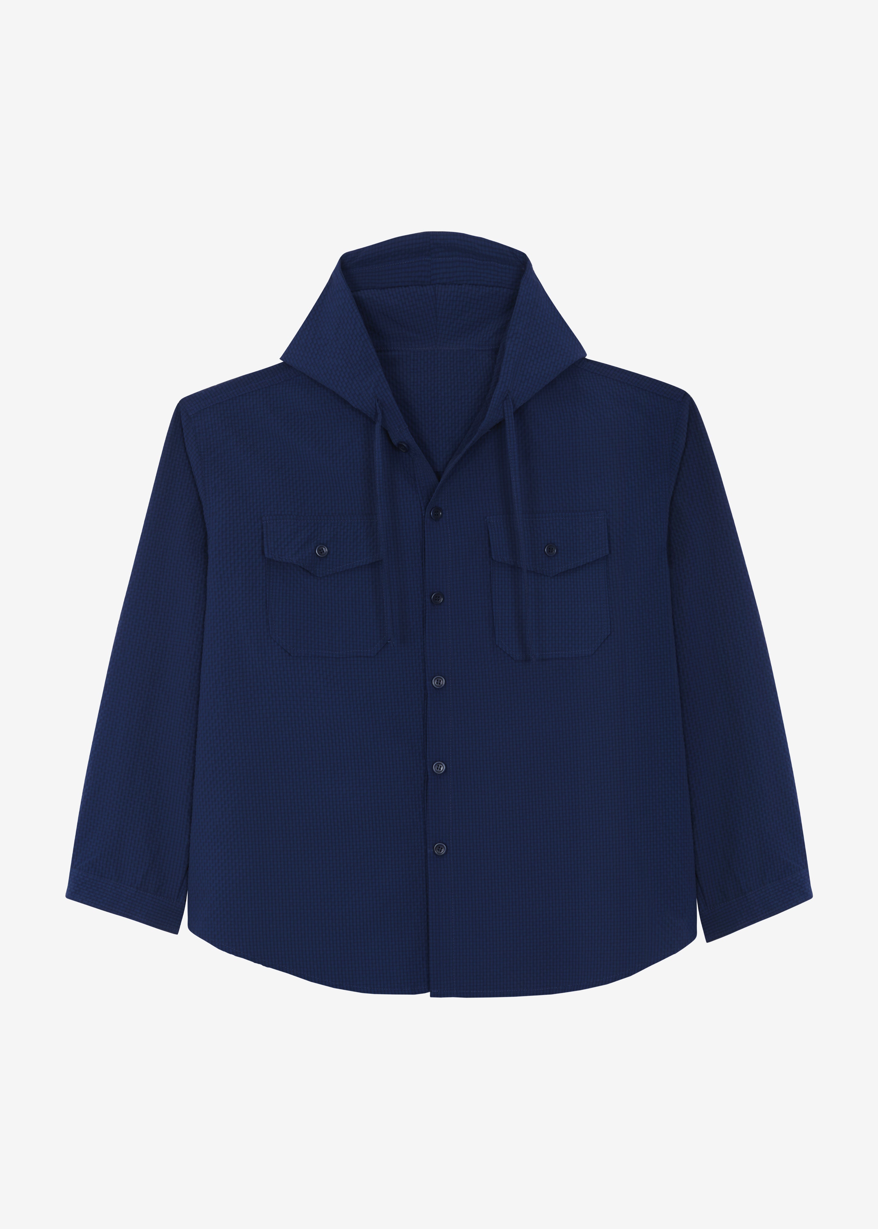 Lars Hooded Jacket - Navy - 8