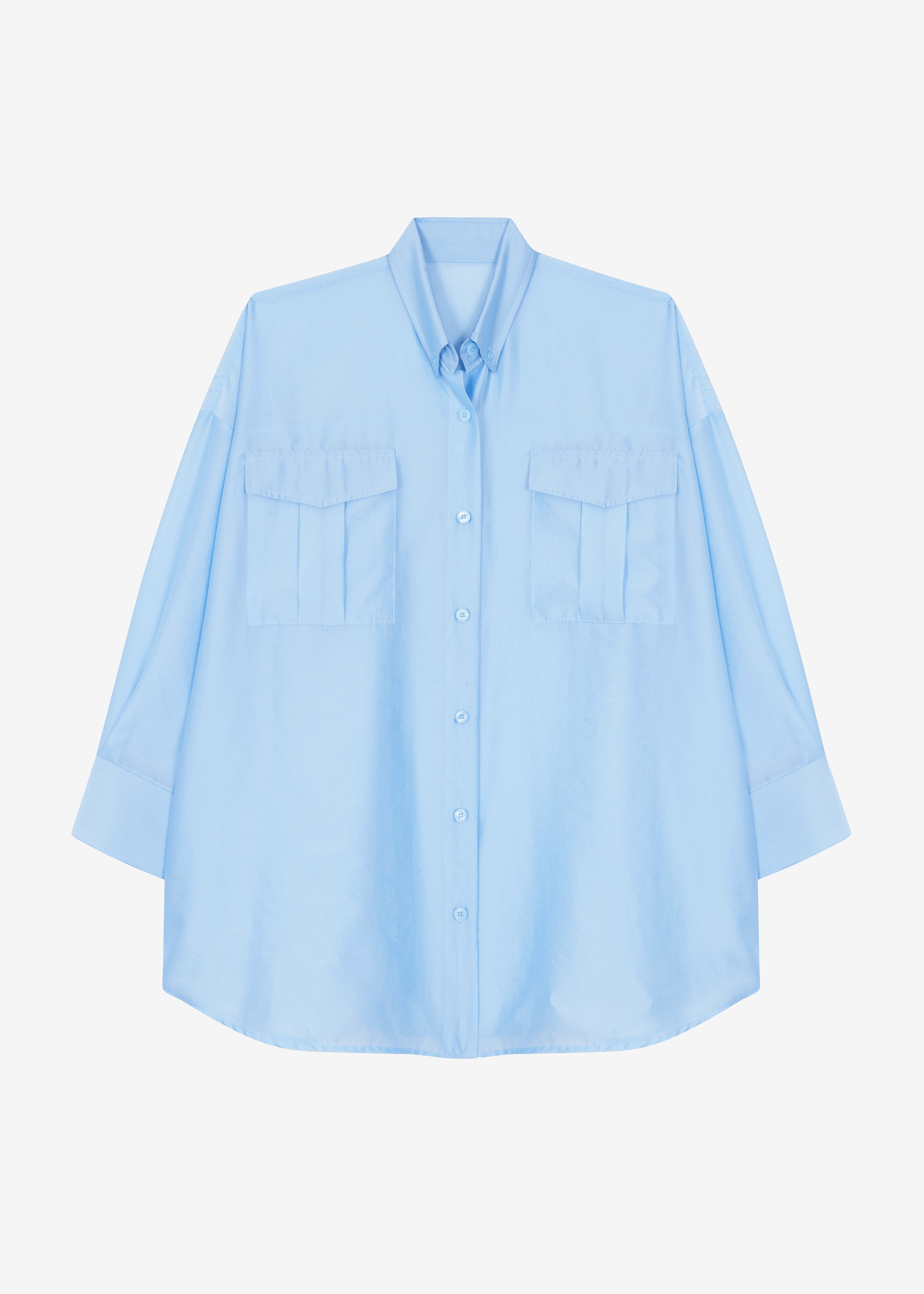 Olaf Boxy Seersucker Stripe Shirt SS 