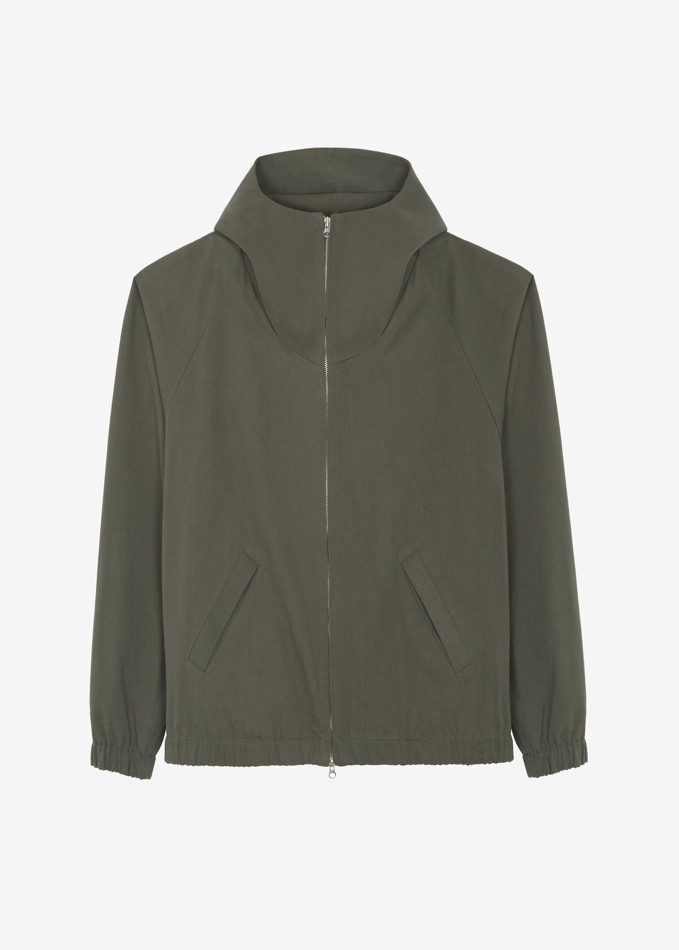 Lauri Hooded Jacket - Khaki - 12