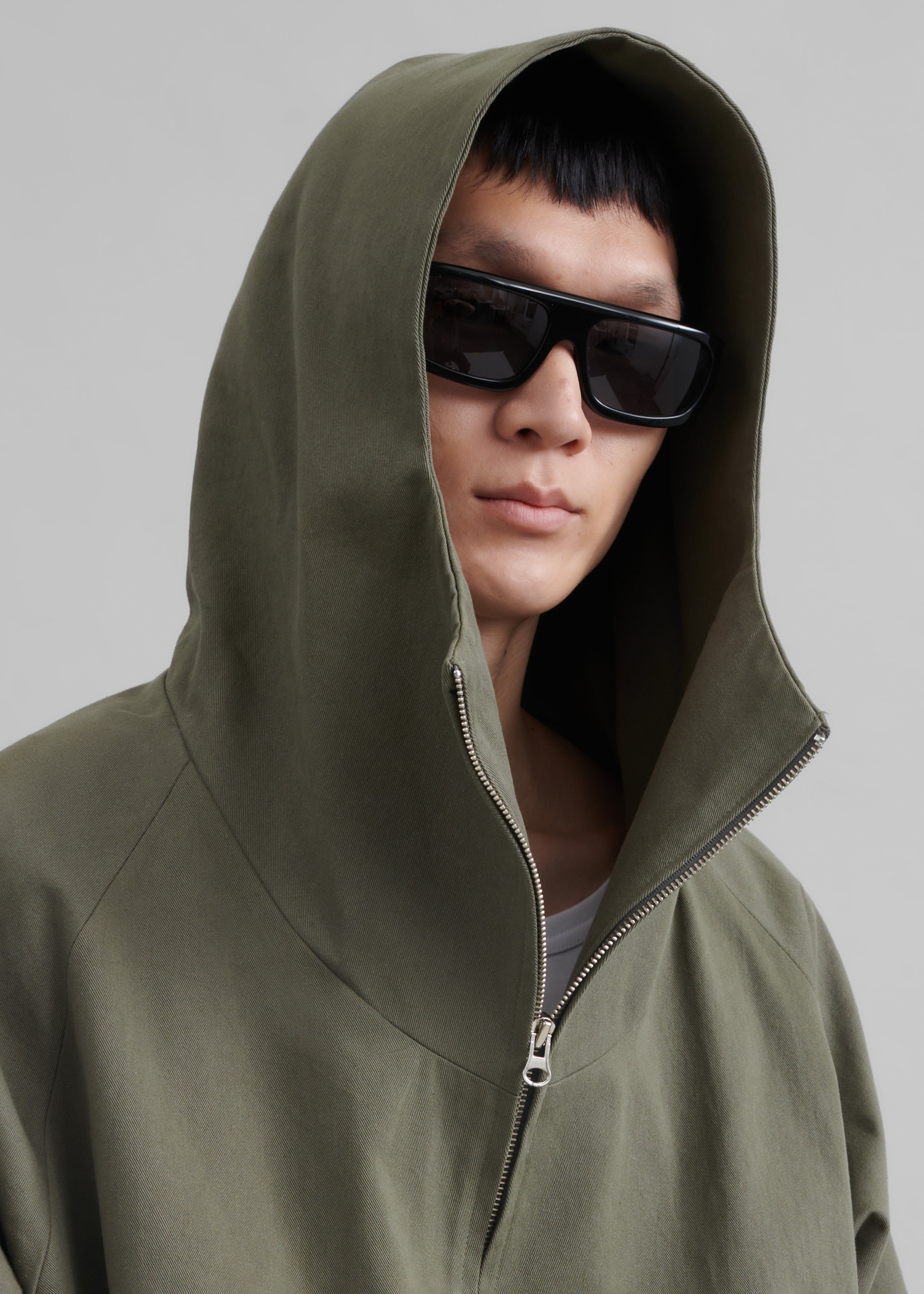 Lauri Hooded Jacket - Khaki - 6