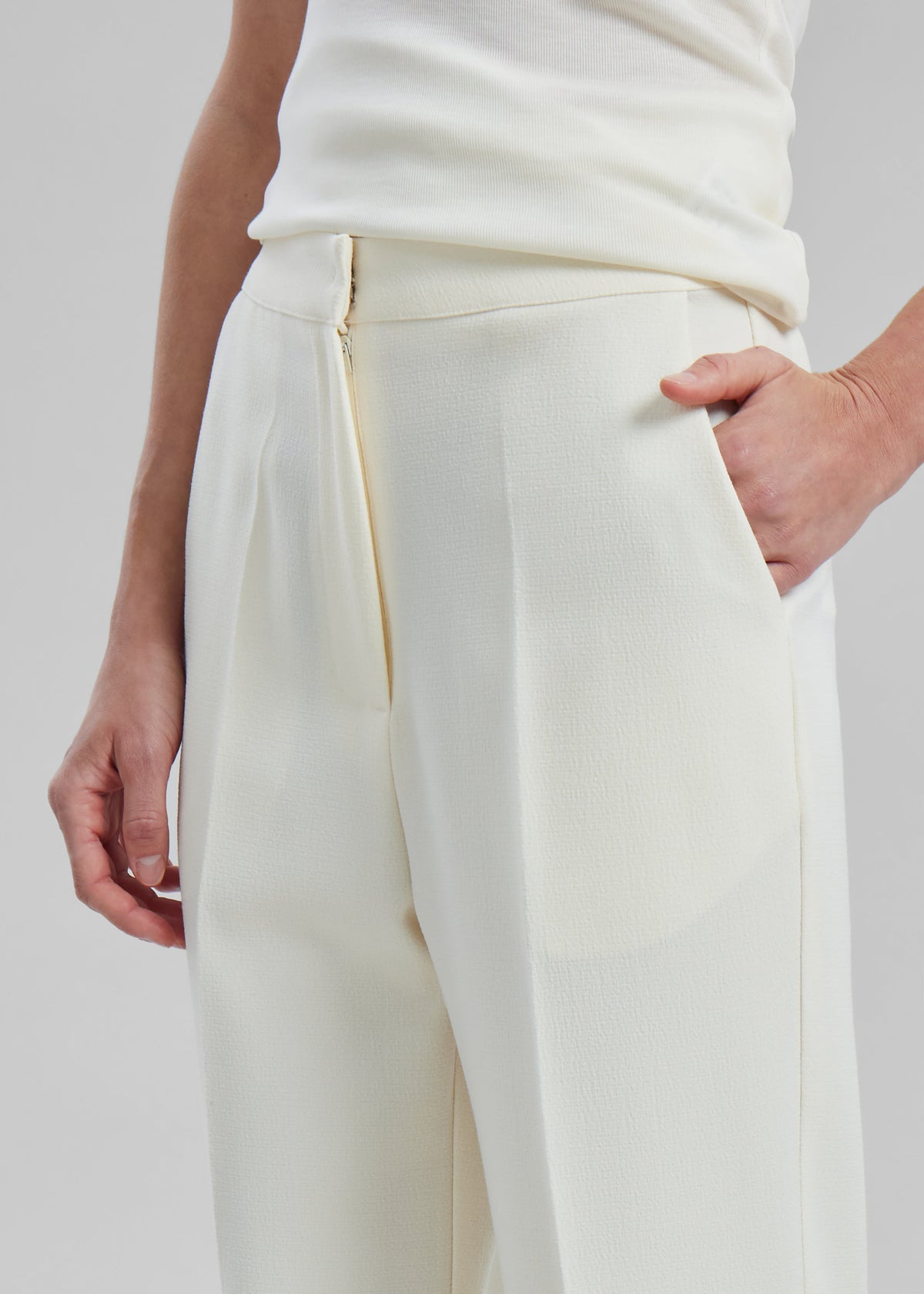 Layne Trousers - Off White - 5