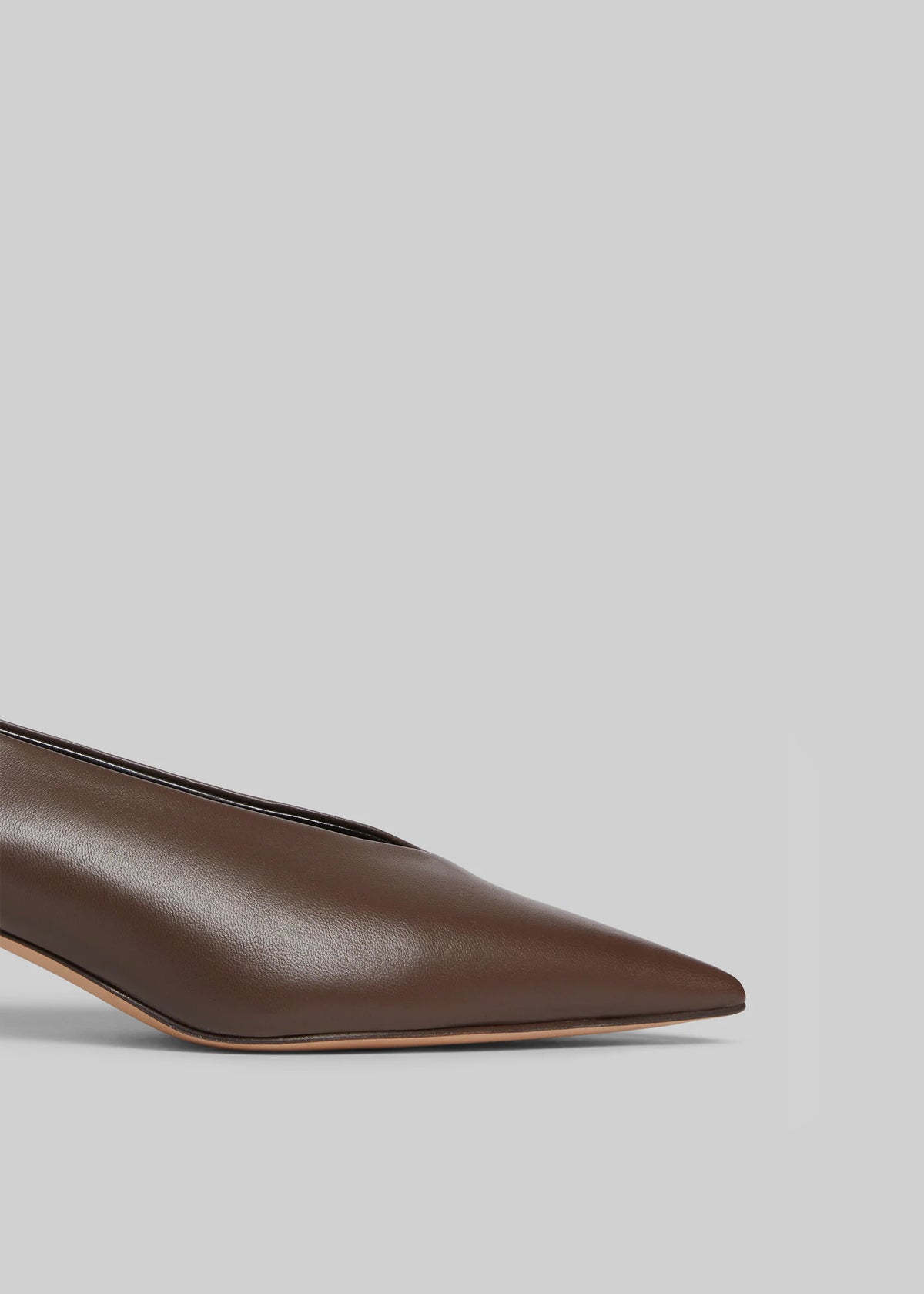 Le Monde Beryl Babouche Kitten Heels - Chocolate - 5